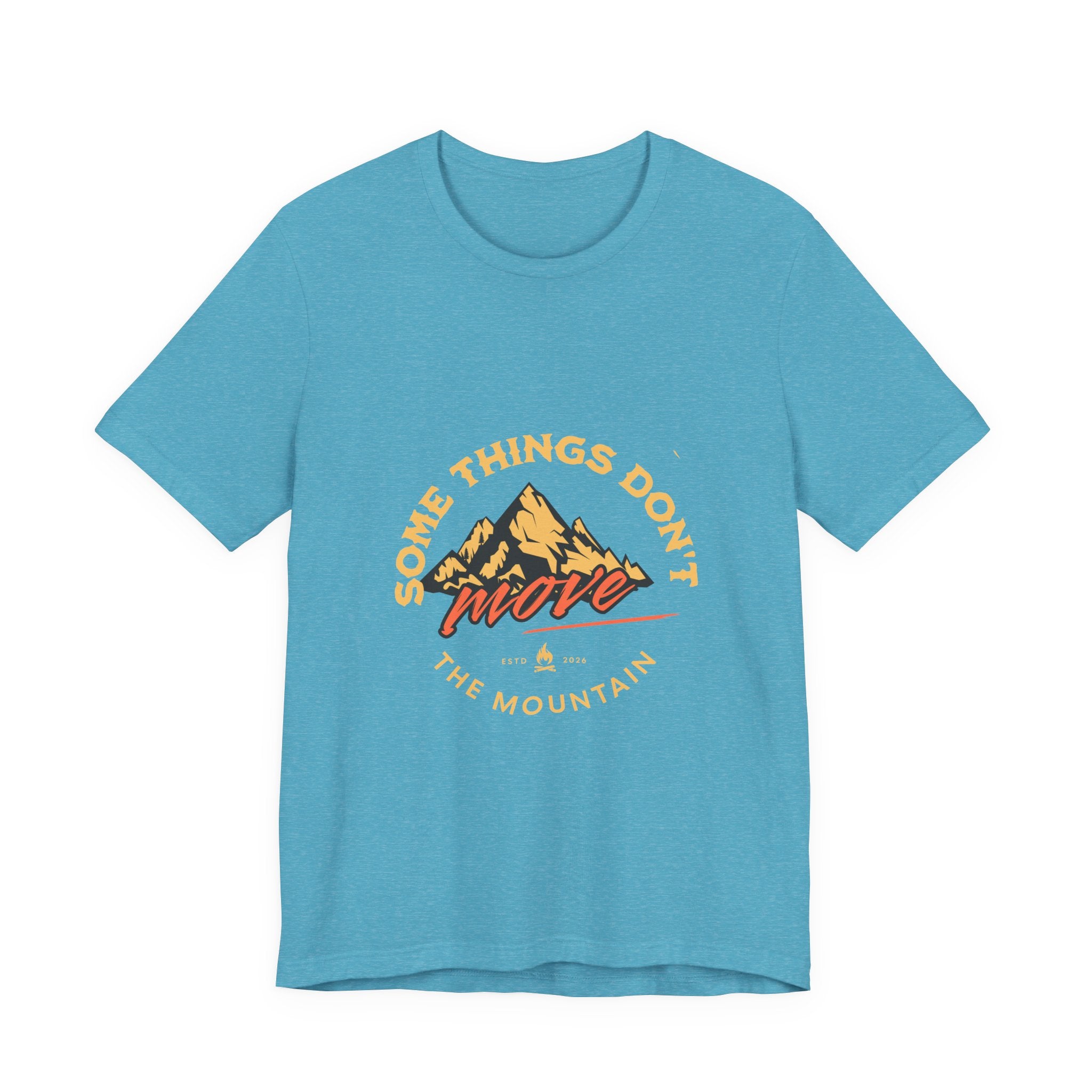 Some Things Don't Move | Men's Motivational Graphic The Nomad Anchor T-Shirt