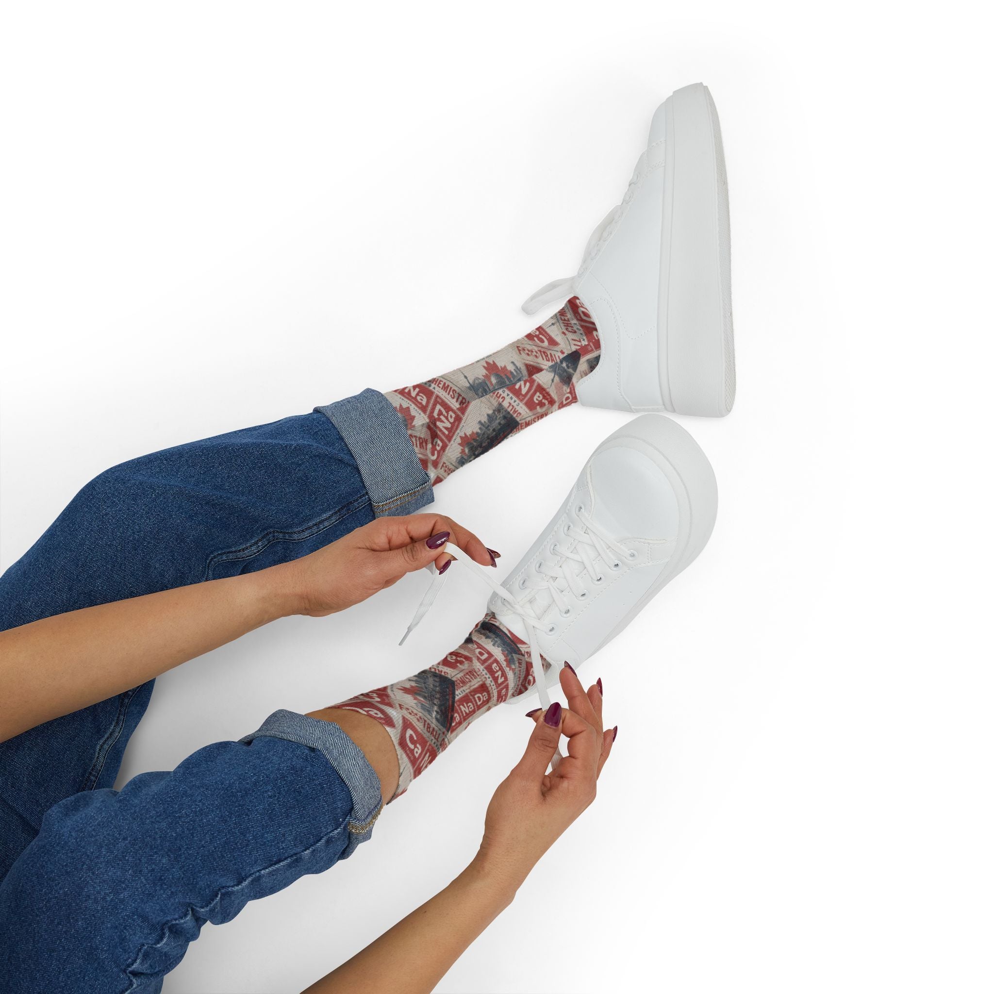 Canada Football Socks | Editorial Minimal Edition