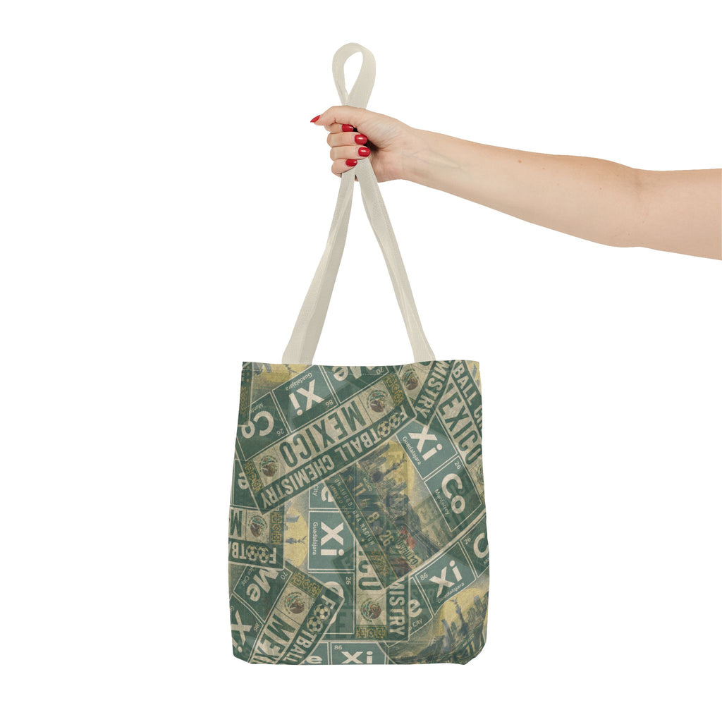 Mexico Football Tote Bag | Green. Bonded loud.