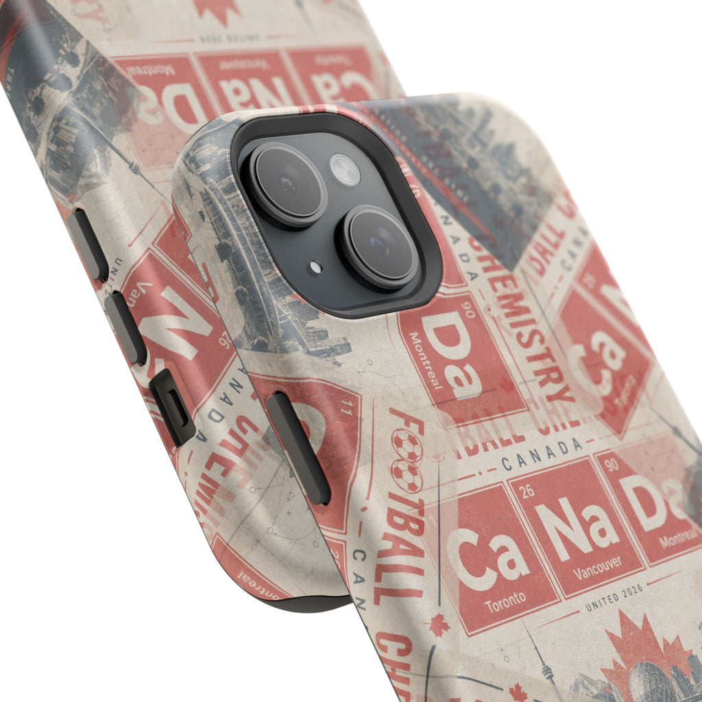 Canada Football Phone Case | Red. The base element.