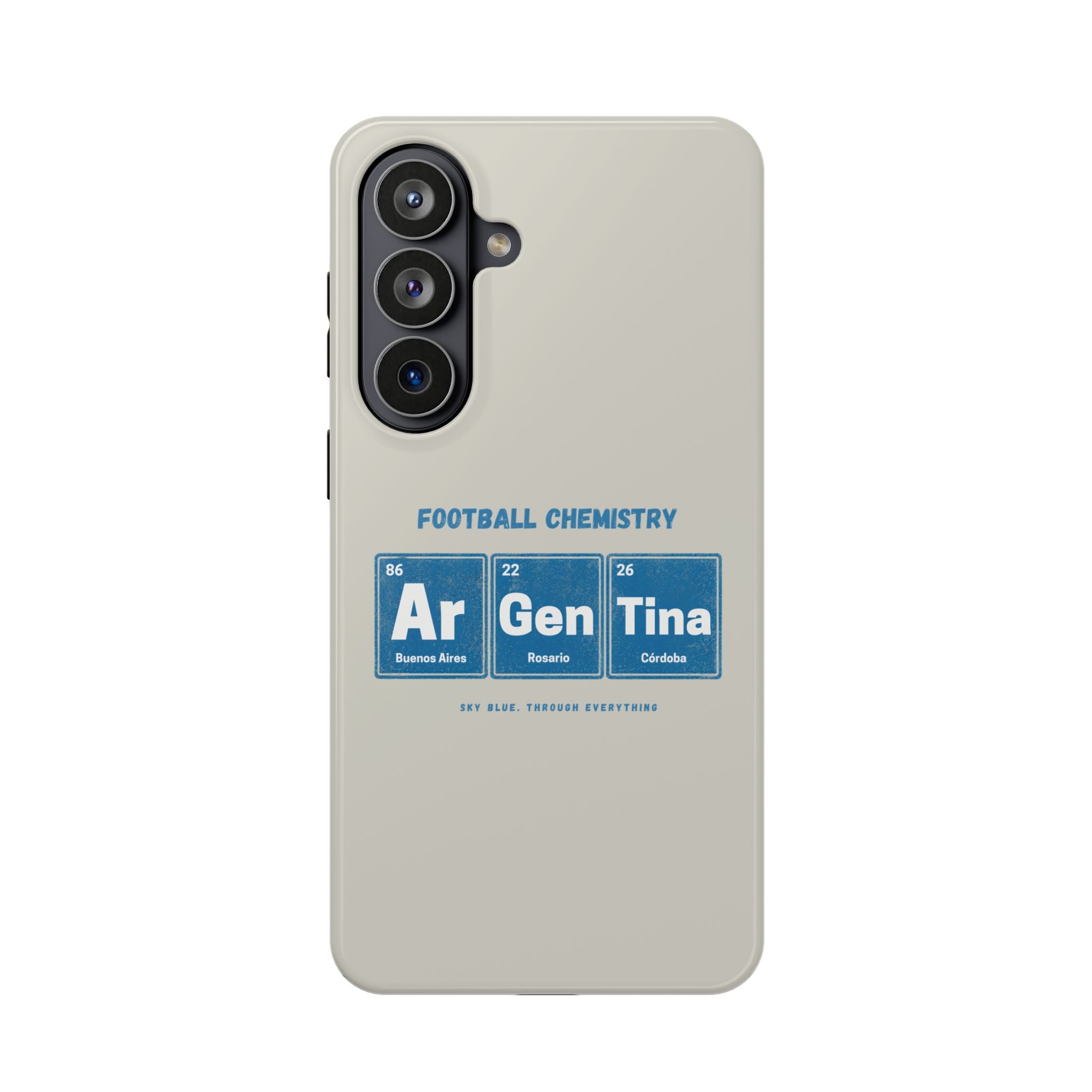 Argentina Football Phone Case | Born in blue and white.