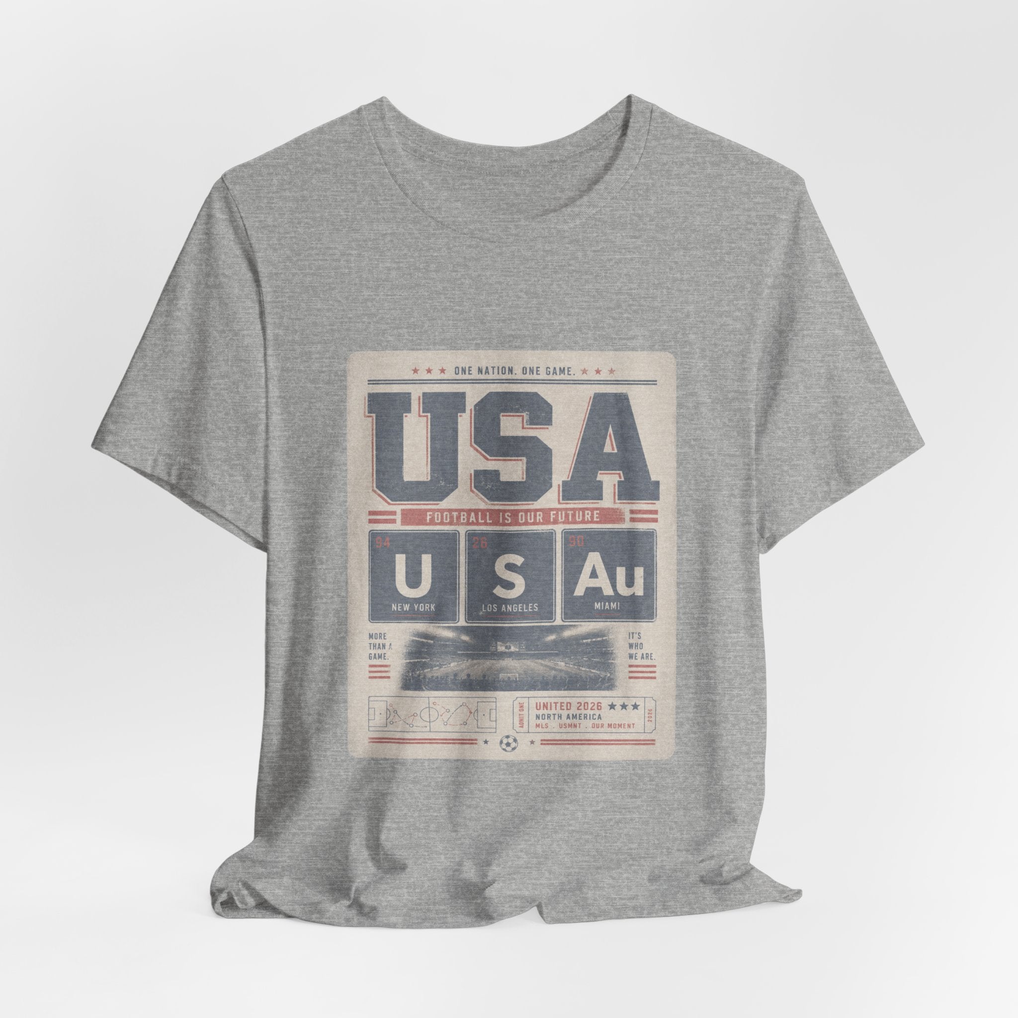 USA Football Tee | Heritage. Earned, not given.