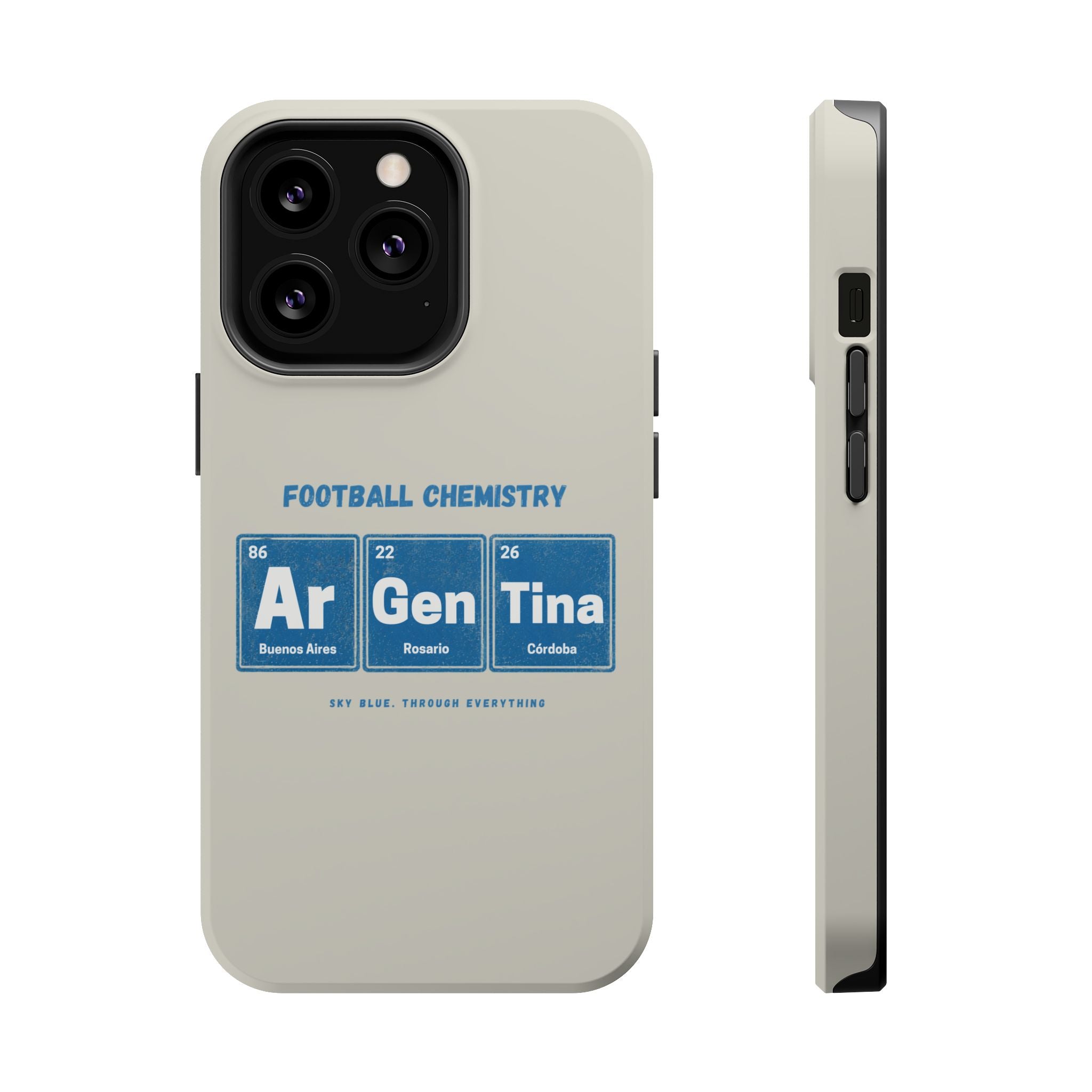 Argentina Football Phone Case | Born in blue and white.