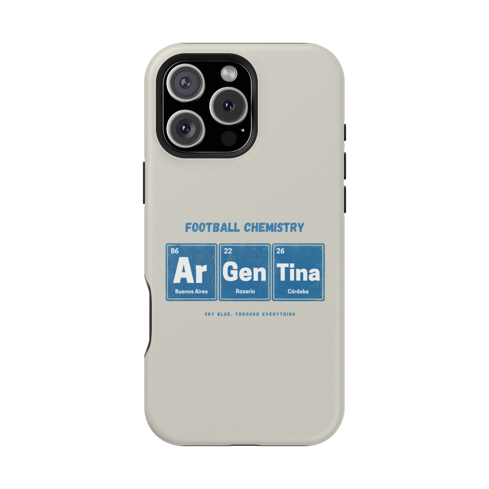 Argentina Football Phone Case | Born in blue and white.
