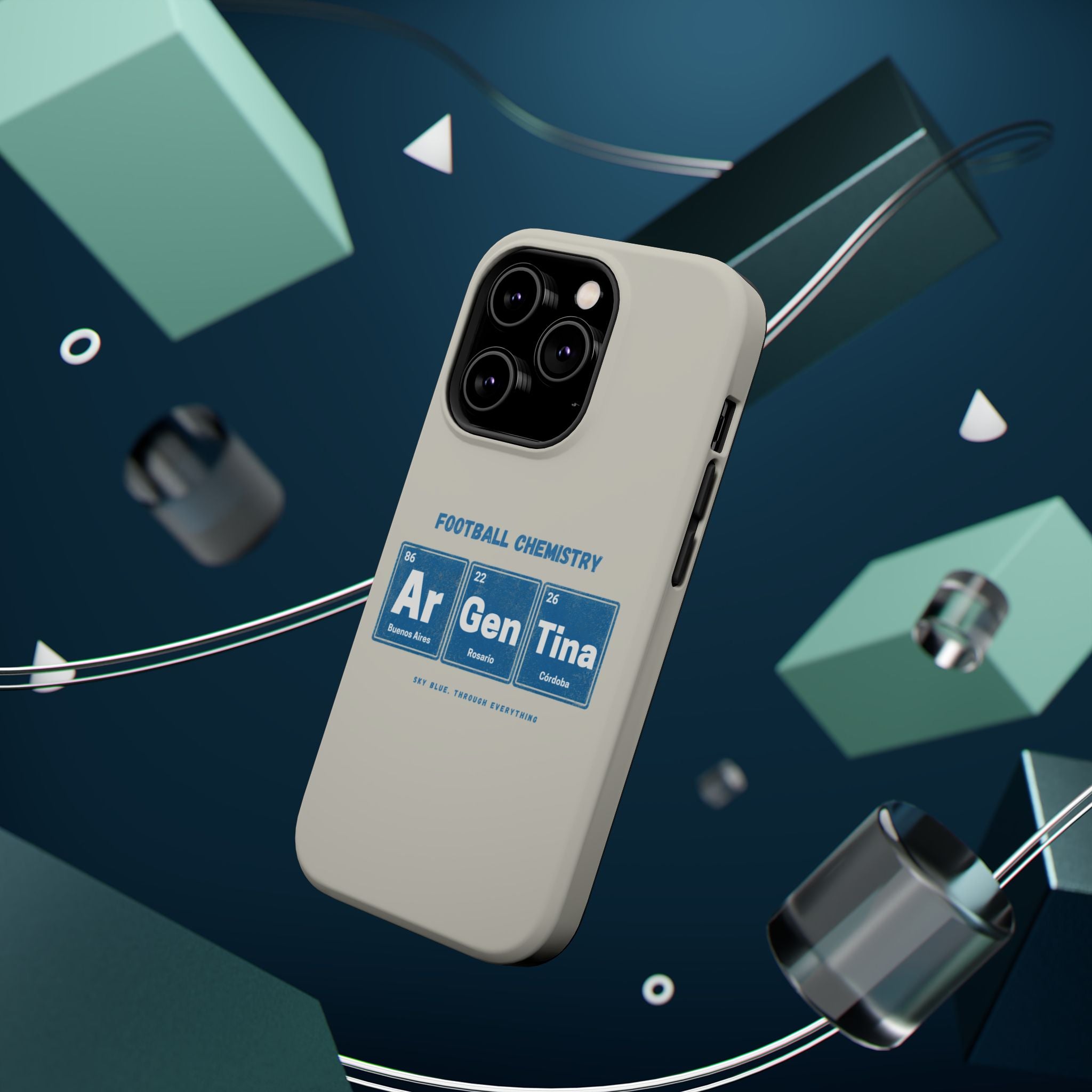 Argentina Football Phone Case | Born in blue and white.