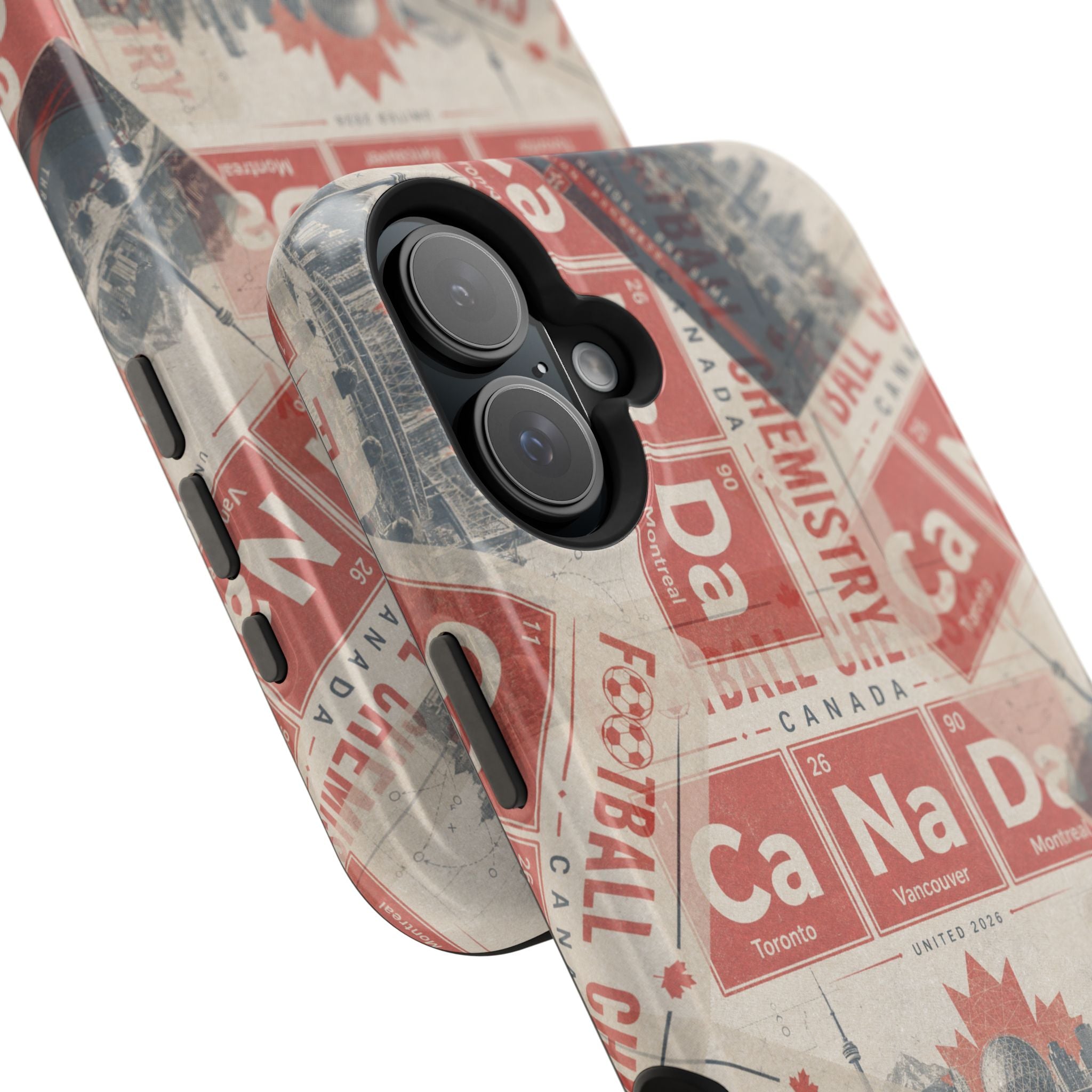 Canada Football Phone Case | Red. The base element.
