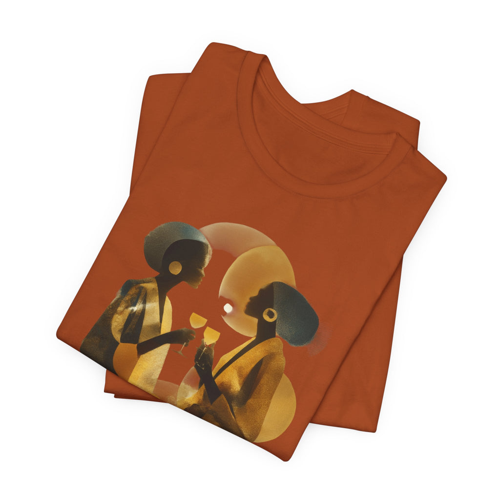 Powerful in Every Phase | Women's Motivational Graphic Vintage Women T-Shirt