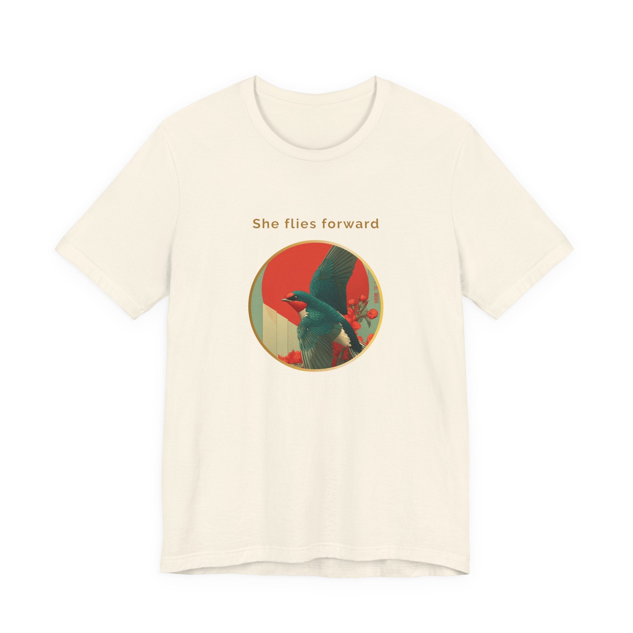 She Flies Forward | Women's Motivational Graphic Forward Flight T-shirt