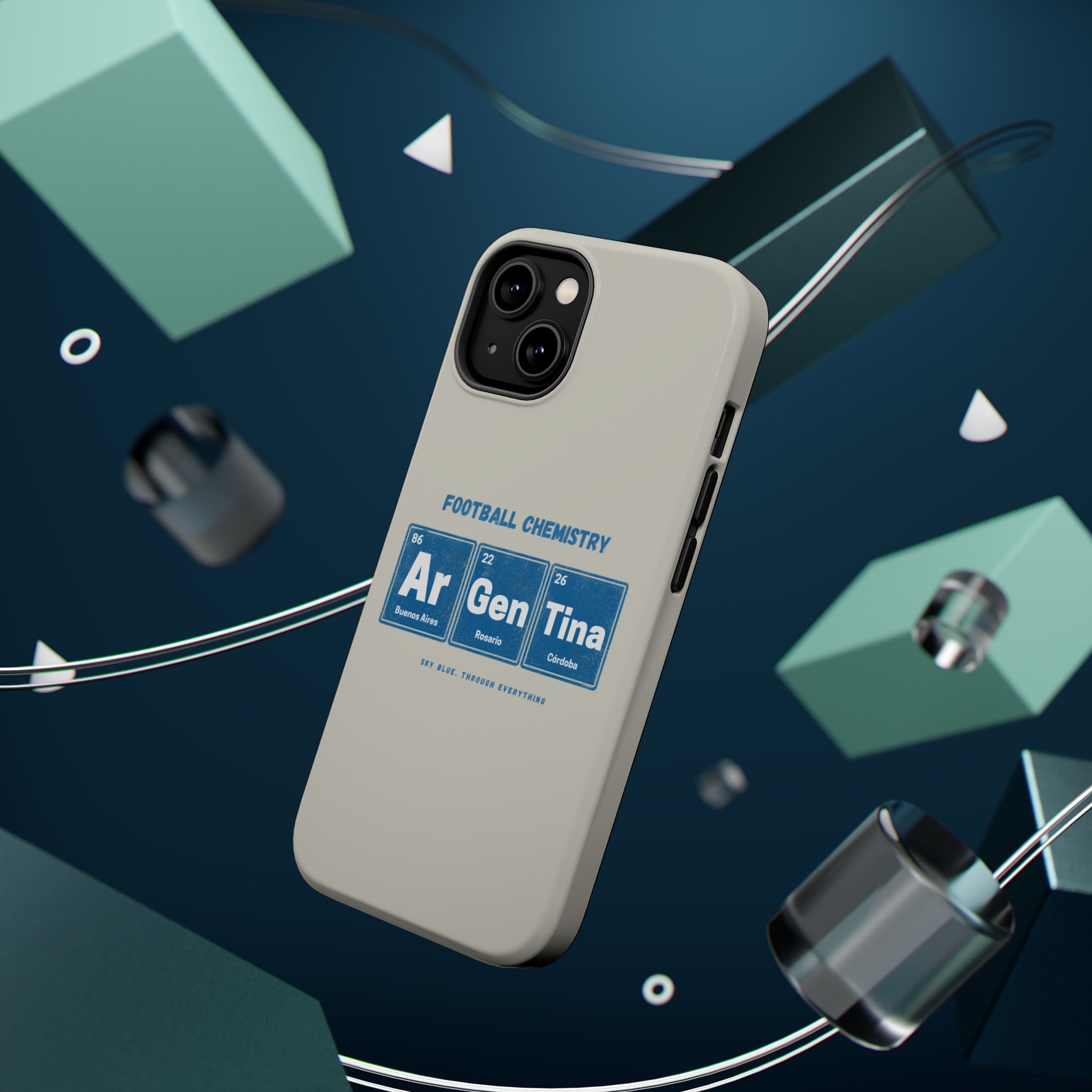 Argentina Football Phone Case | Born in blue and white.