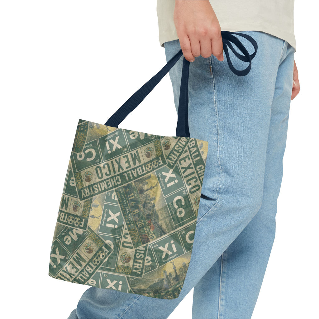 Mexico Football Tote Bag | Green. Bonded loud.