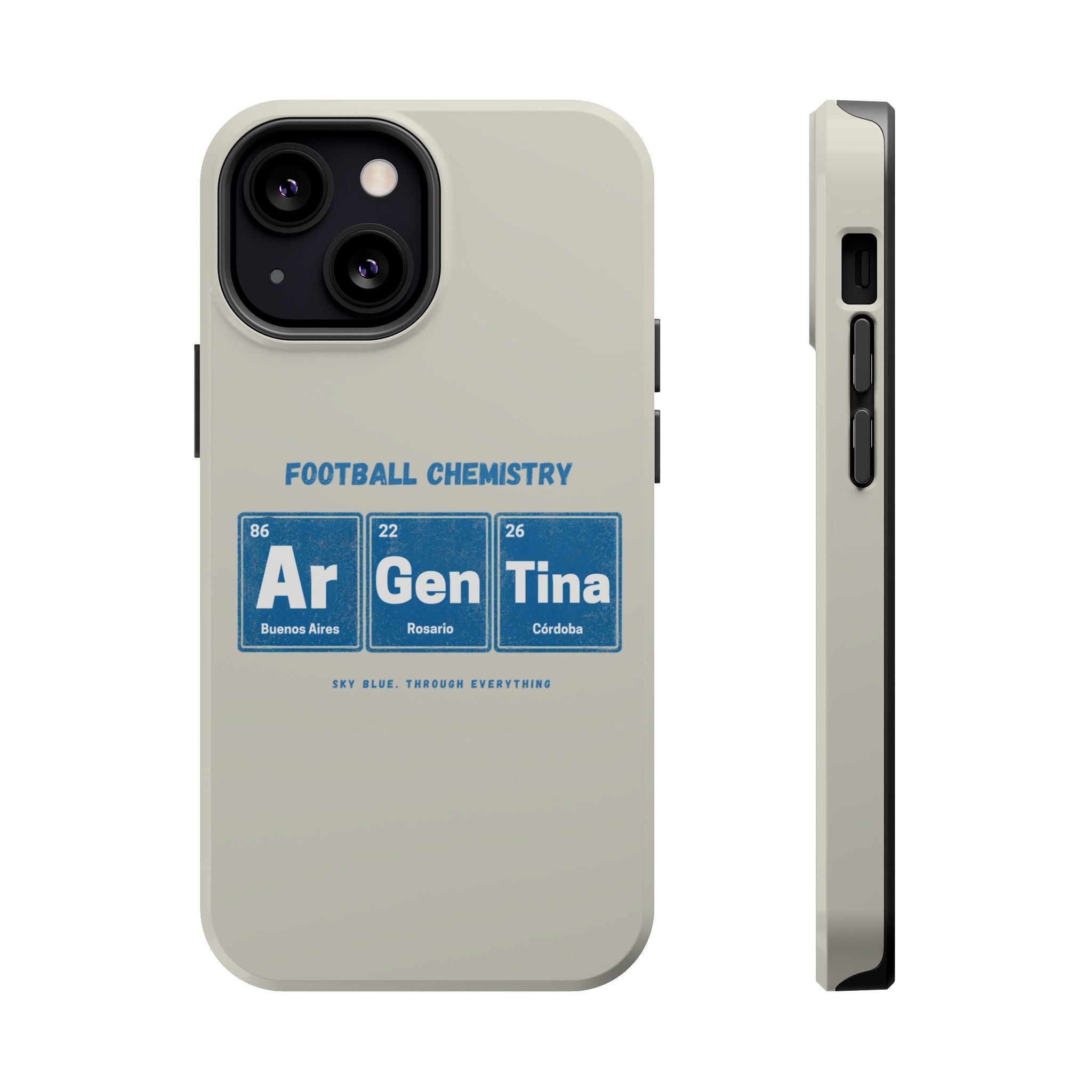 Argentina Football Phone Case | Born in blue and white.