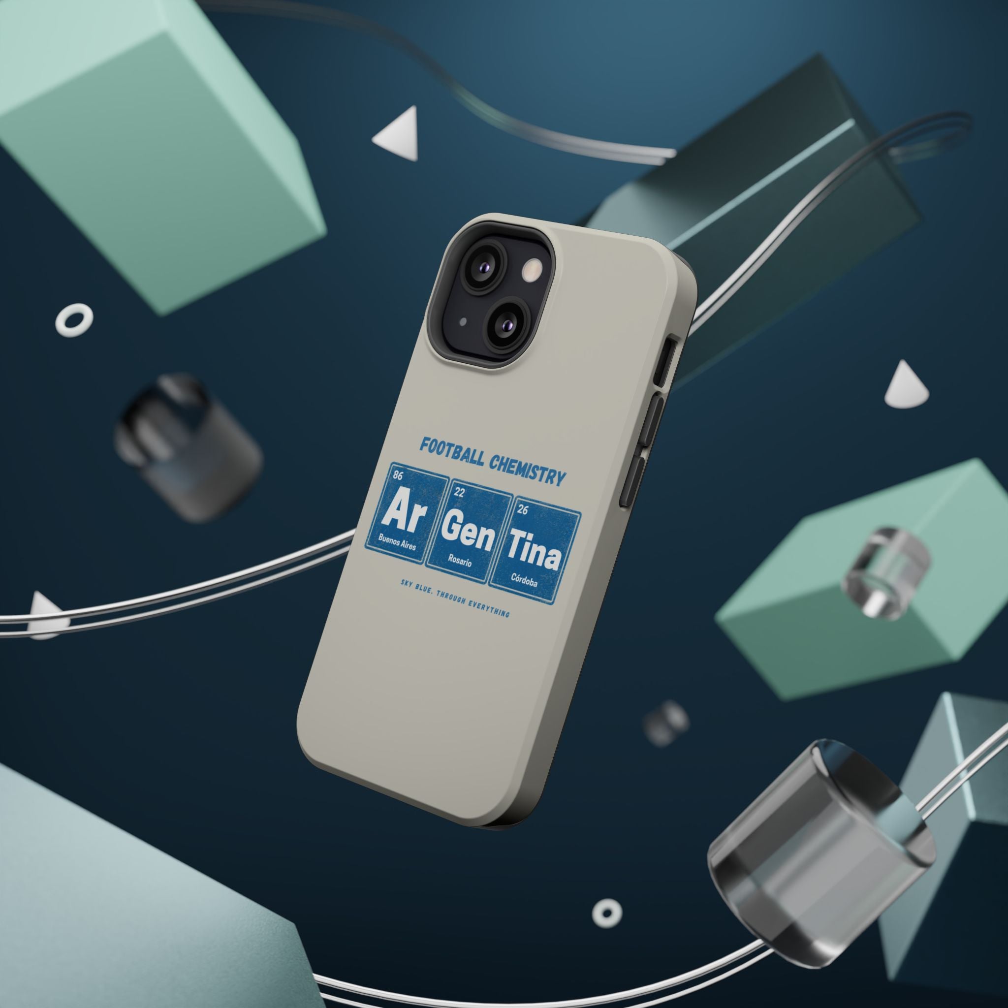 Argentina Football Phone Case | Born in blue and white.