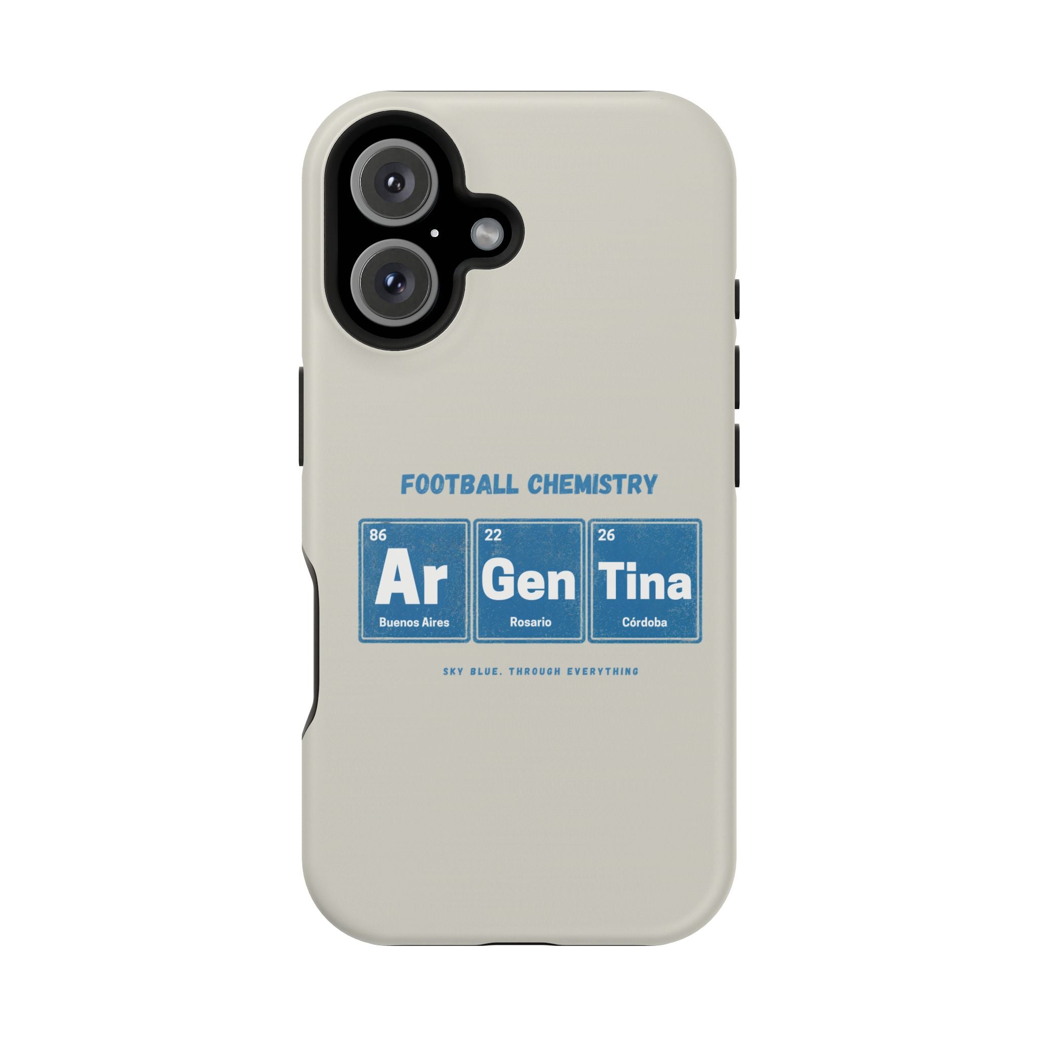 Argentina Football Phone Case | Born in blue and white.
