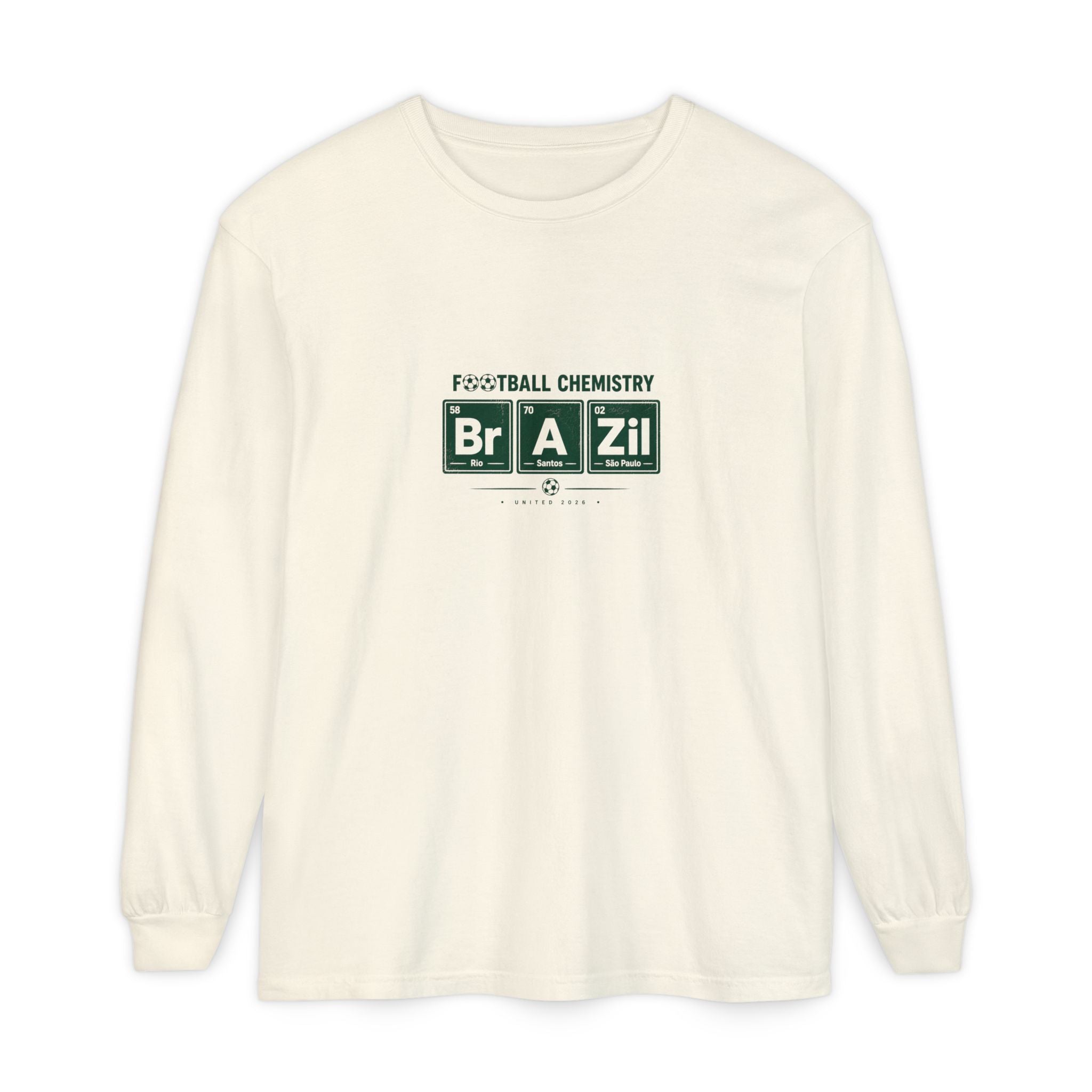 Brazil Football Raglan | Editorial Matchday Edition