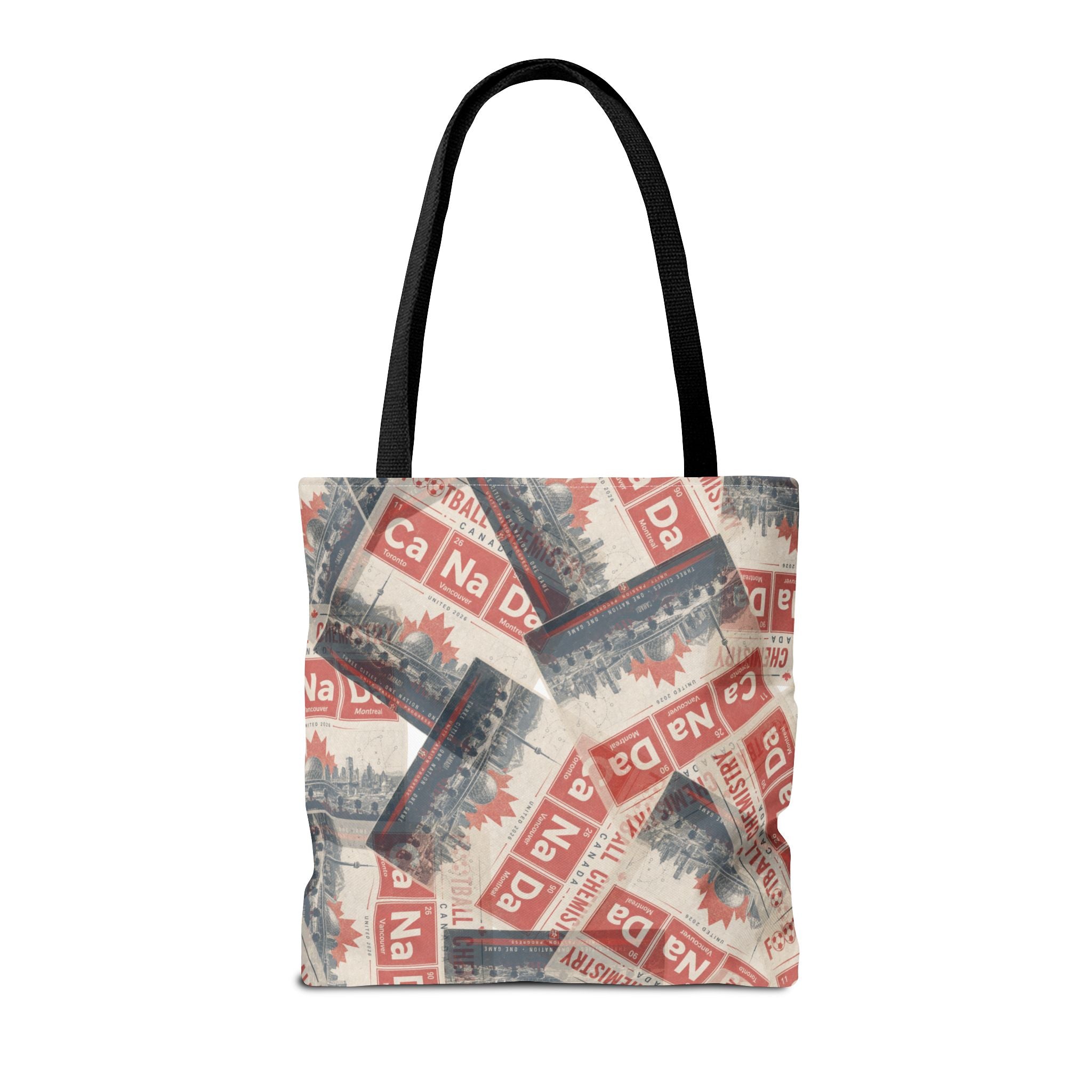 Canada Football Tote Bag | Red. The base element.