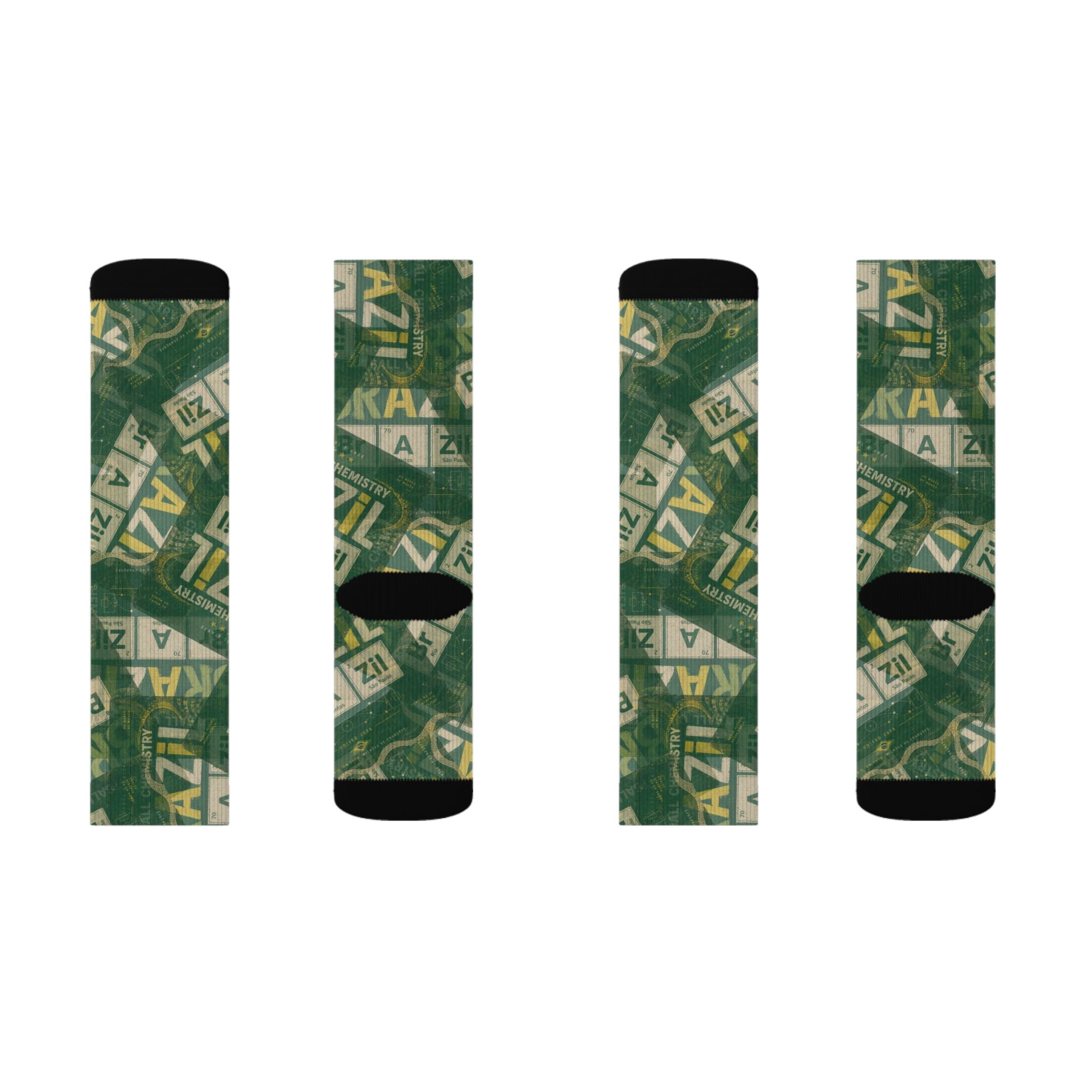 Brazil Football Socks | Editorial Matchday Edition