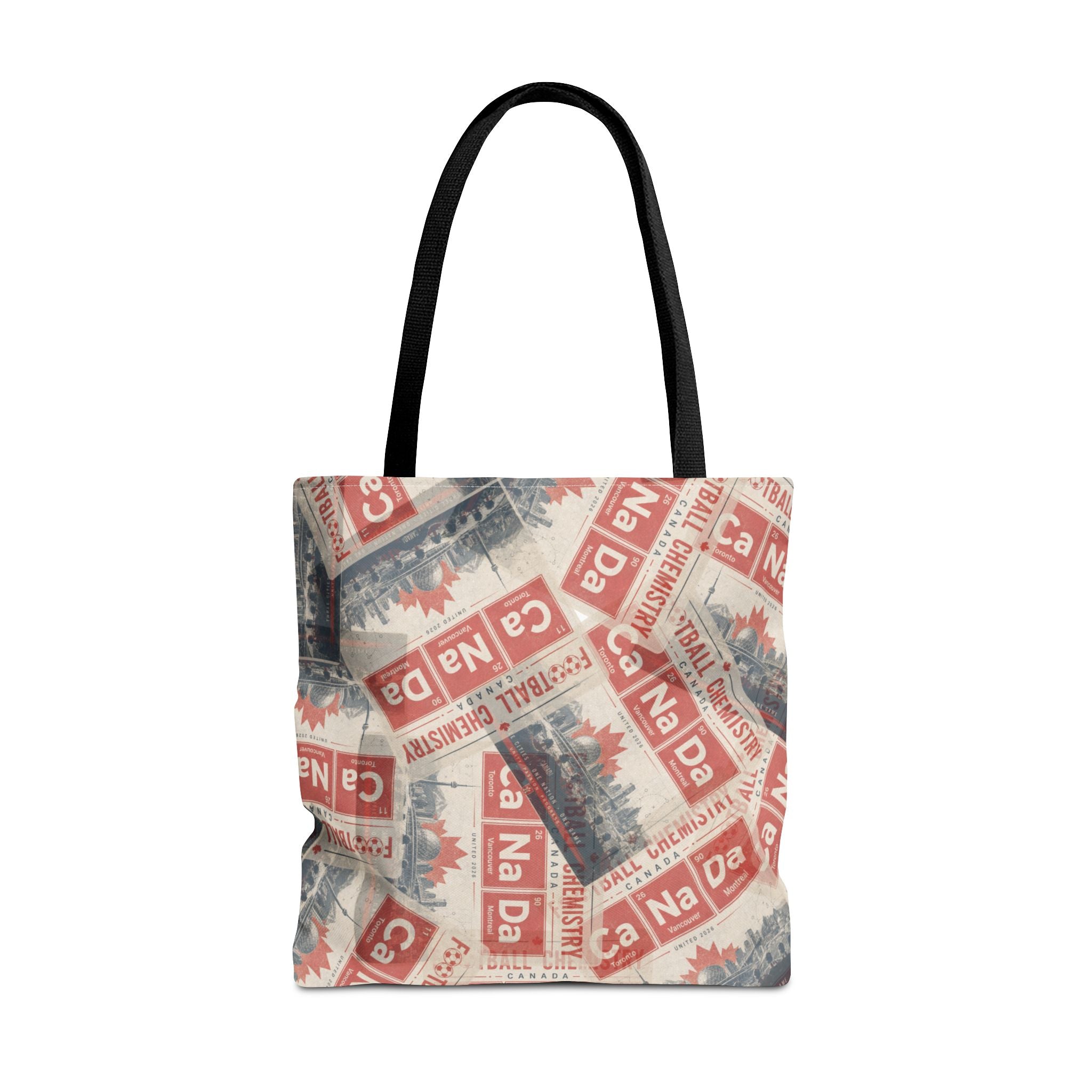 Canada Football Tote Bag | Red. The base element.