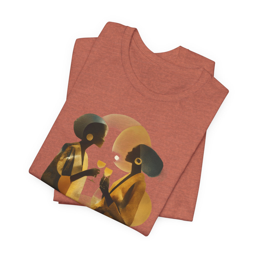 Powerful in Every Phase | Women's Motivational Graphic Vintage Women T-Shirt