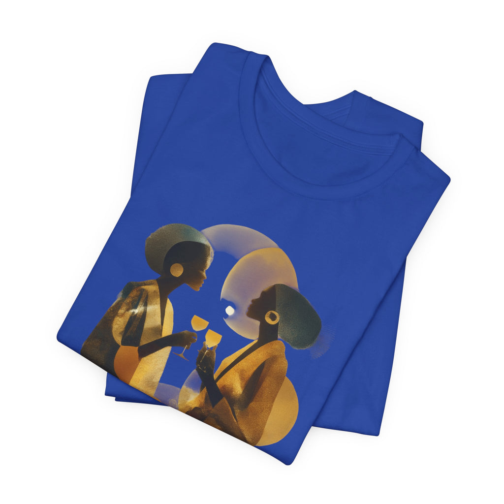Powerful in Every Phase | Women's Motivational Graphic Vintage Women T-Shirt