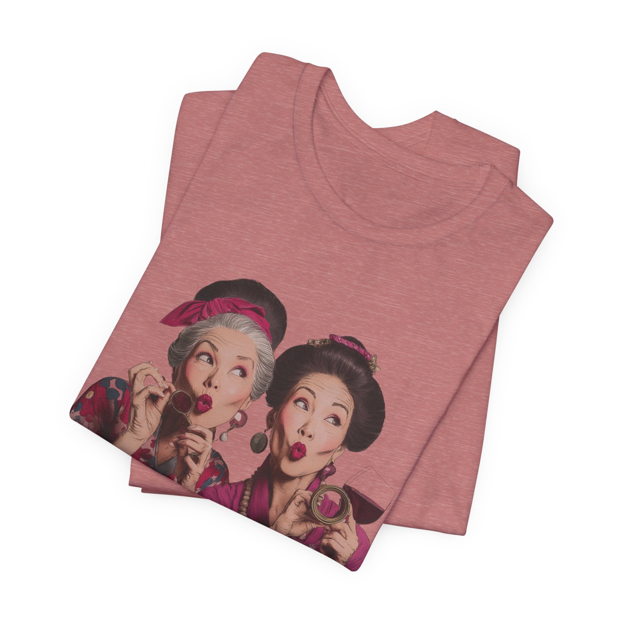A Little Older Much Clearer | Women's Motivational Graphic Retro Woman Cocktail T-Shirt