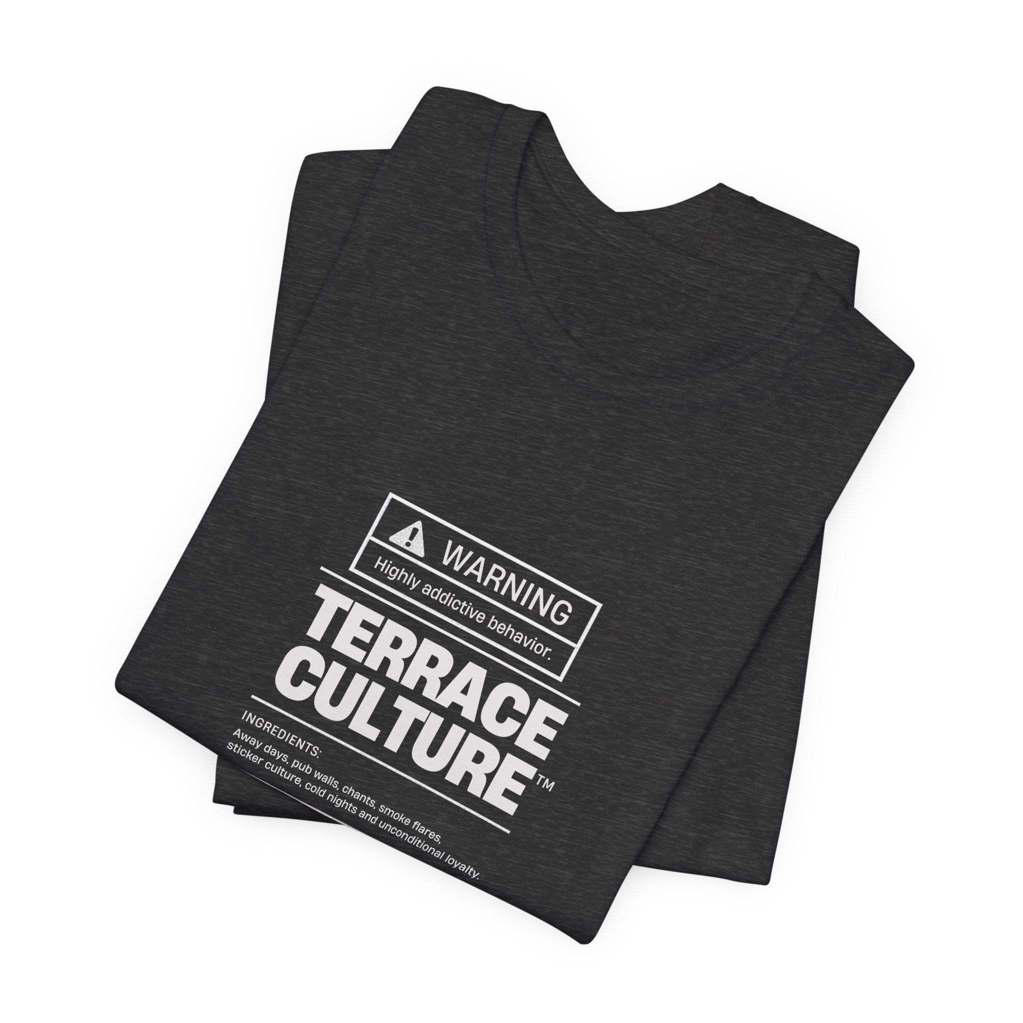 Terrace Culture T-Shirt — 'Instructio Label' Graphic Tee