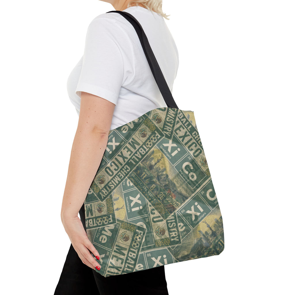 Mexico Football Tote Bag | Green. Bonded loud.