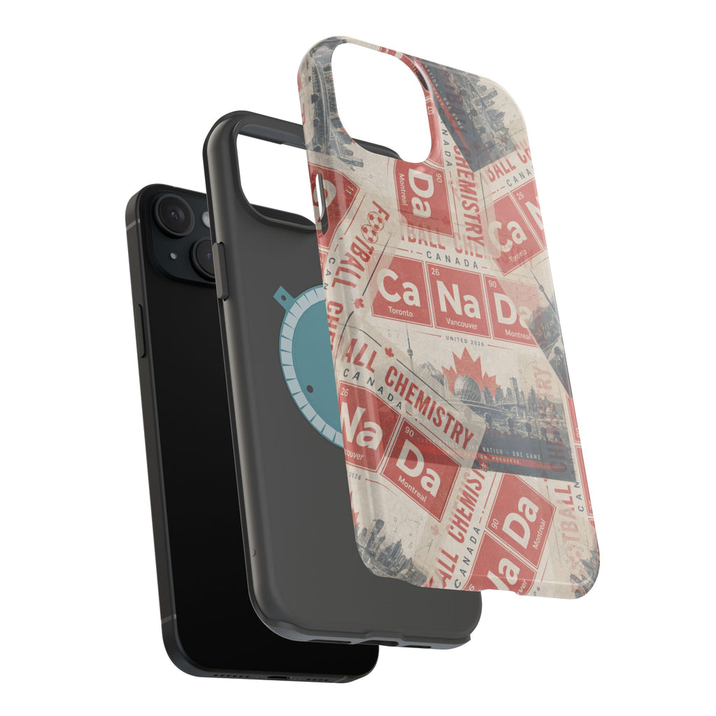 Canada Football Phone Case | Red. The base element.