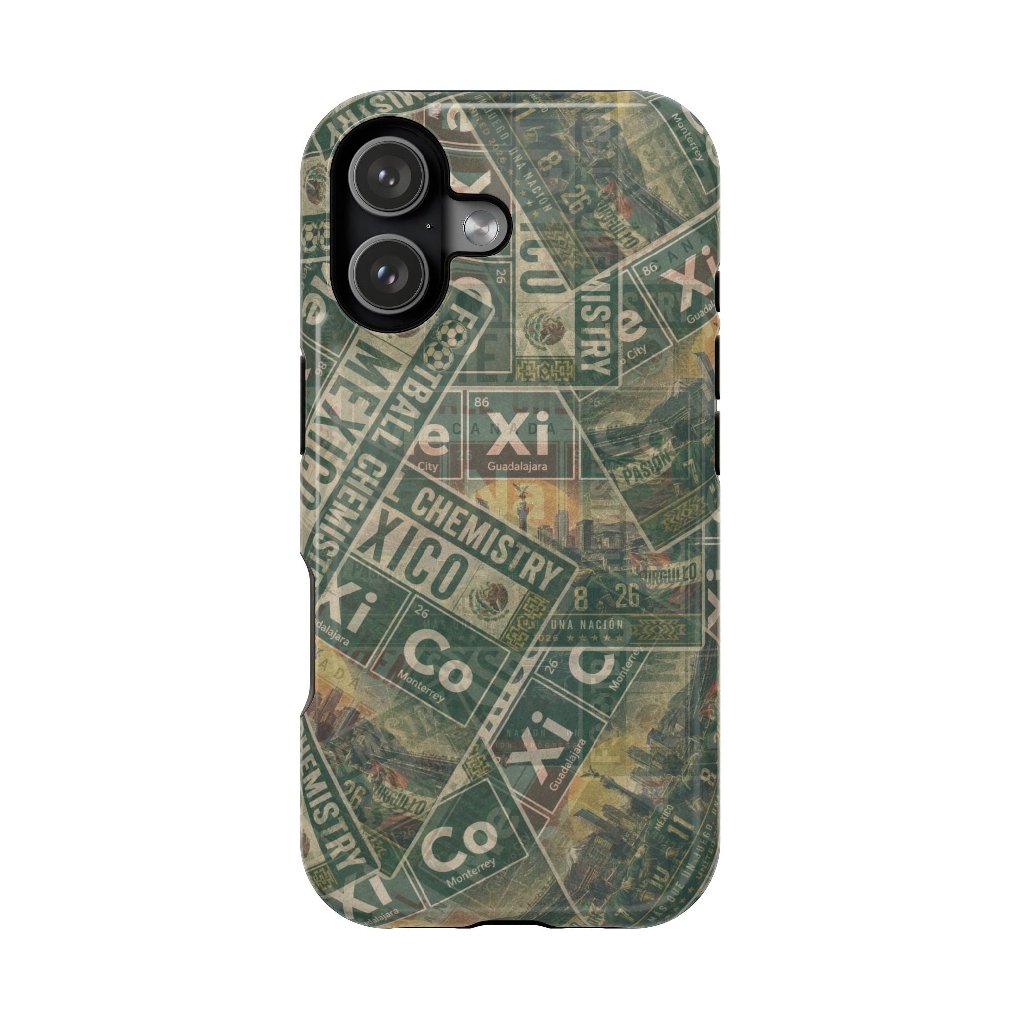 Mexico Football Phone Case | Green. Bonded loud.