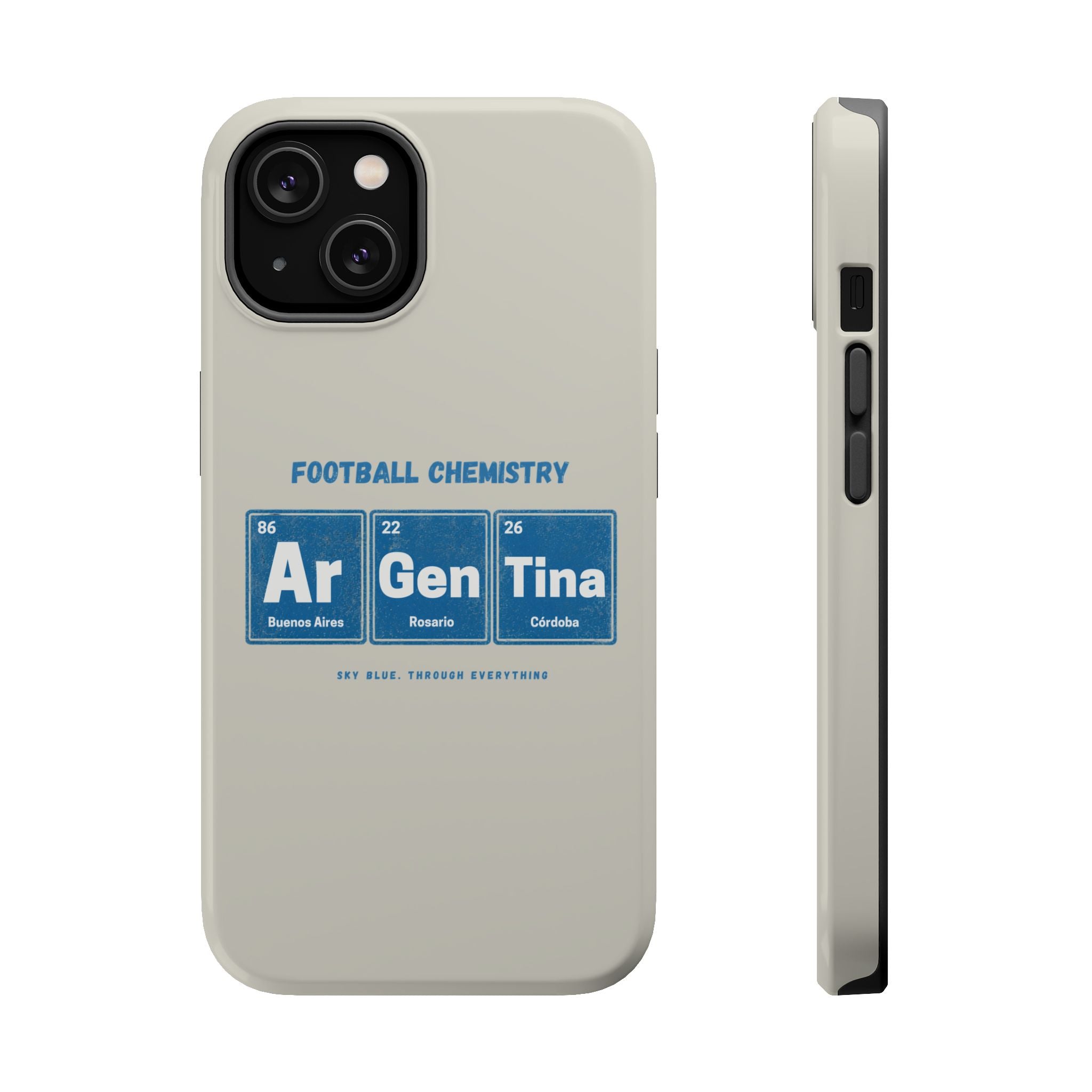 Argentina Football Phone Case | Born in blue and white.