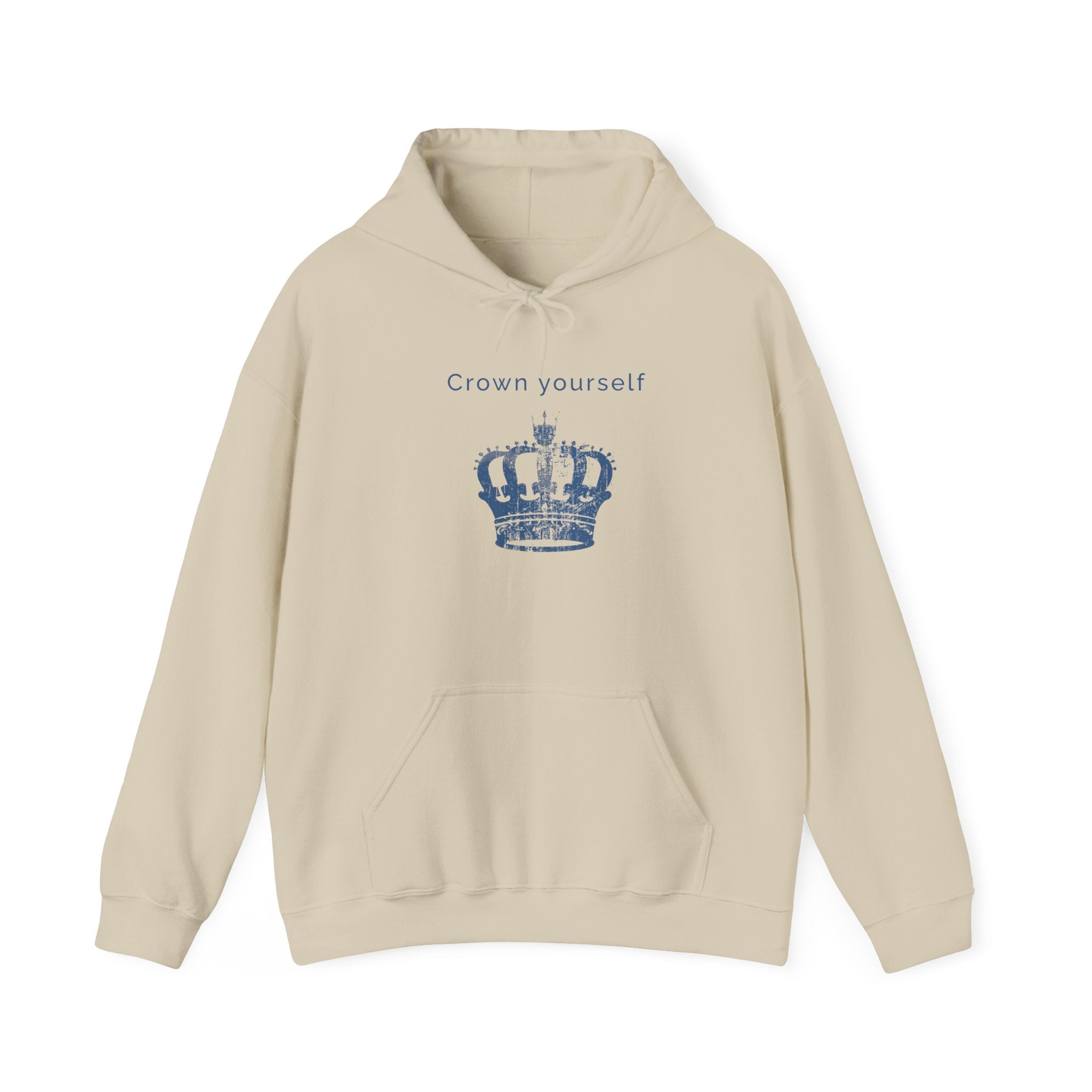 "Crown yourself" Hoodie - Women's motivational Heavy Blend™ Hooded Sweatshirt