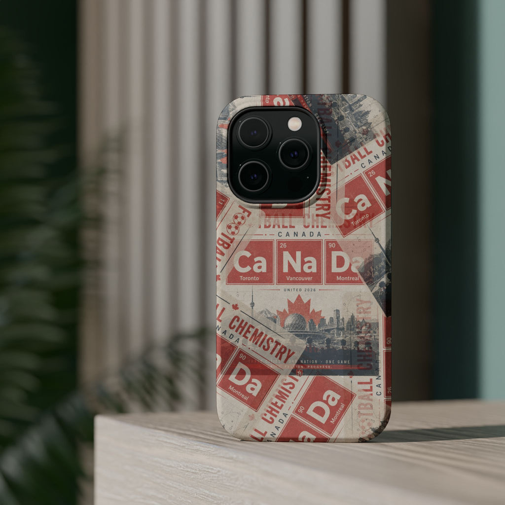 Canada Football Phone Case | Red. The base element.
