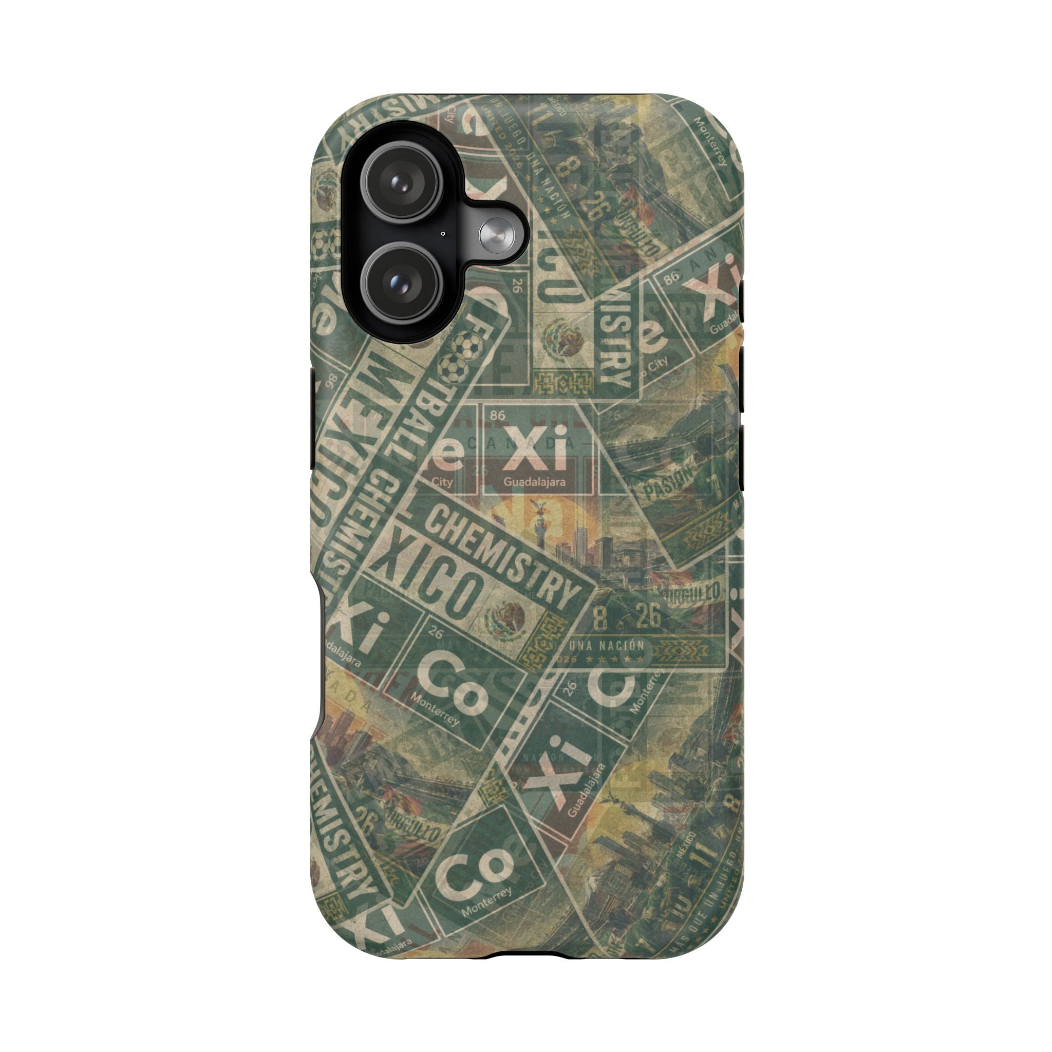 Mexico Football Phone Case | Green. Bonded loud.