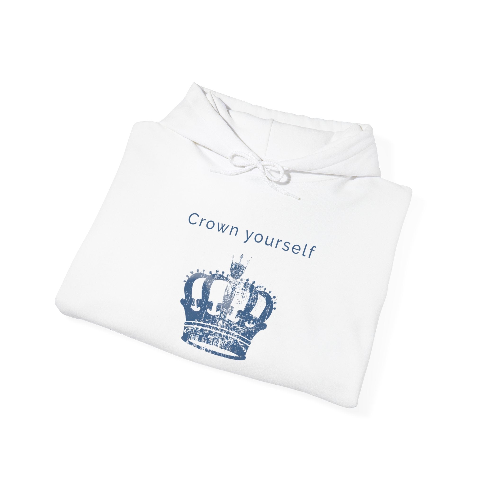 "Crown yourself" Hoodie - Women's motivational Heavy Blend™ Hooded Sweatshirt