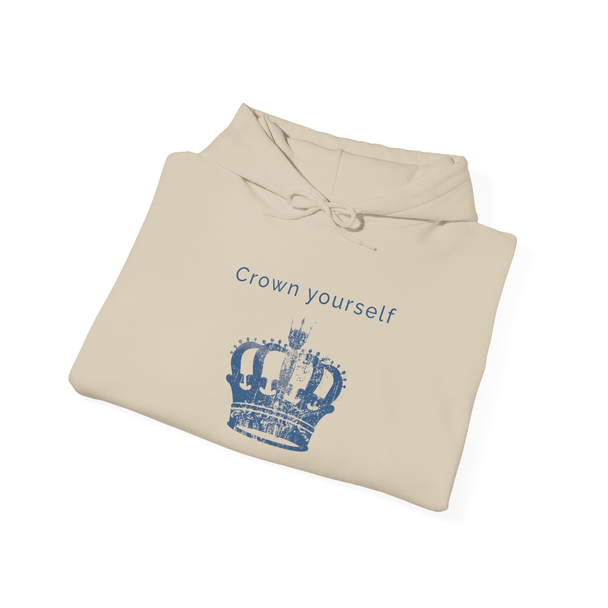 "Crown yourself" Hoodie - Women's motivational Heavy Blend™ Hooded Sweatshirt