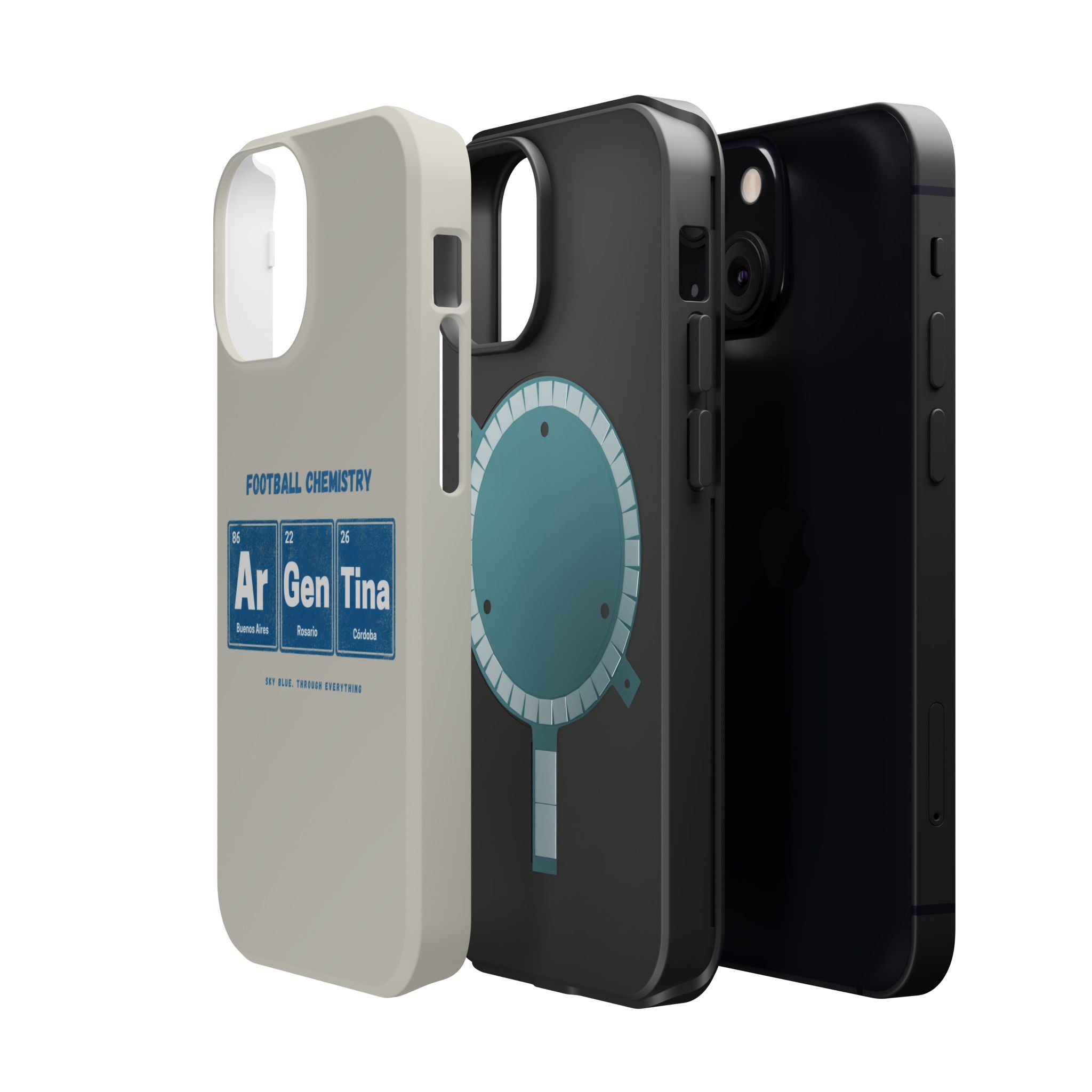 Argentina Football Phone Case | Born in blue and white.