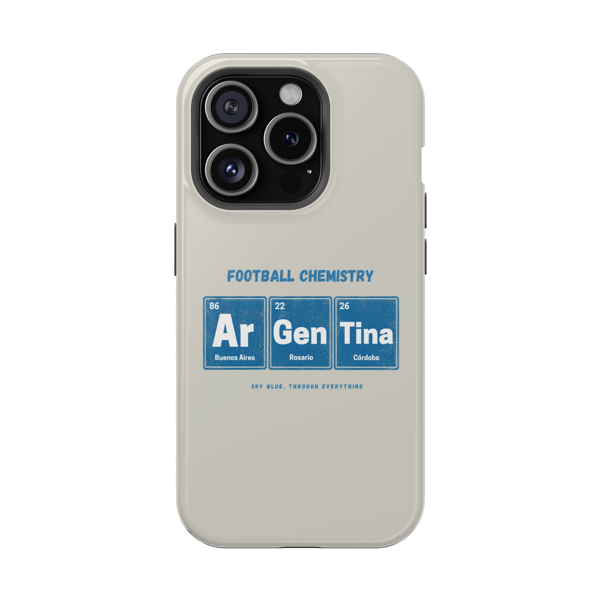 Argentina Football Phone Case | Born in blue and white.