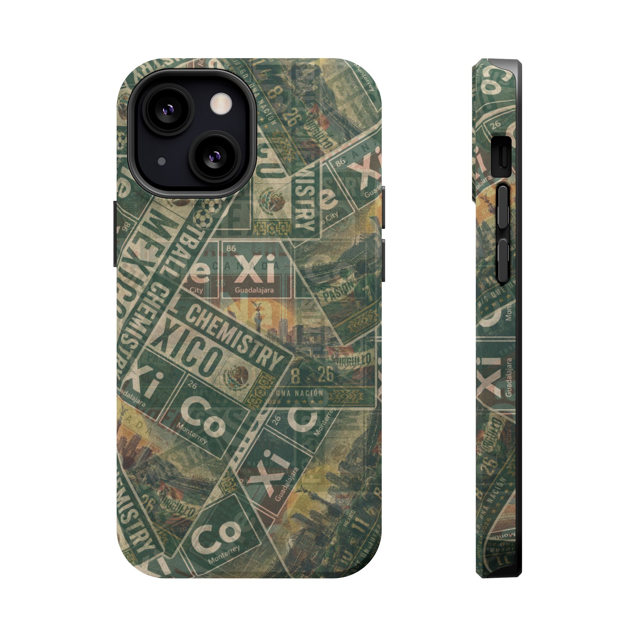 Mexico Football Phone Case | Green. Bonded loud.