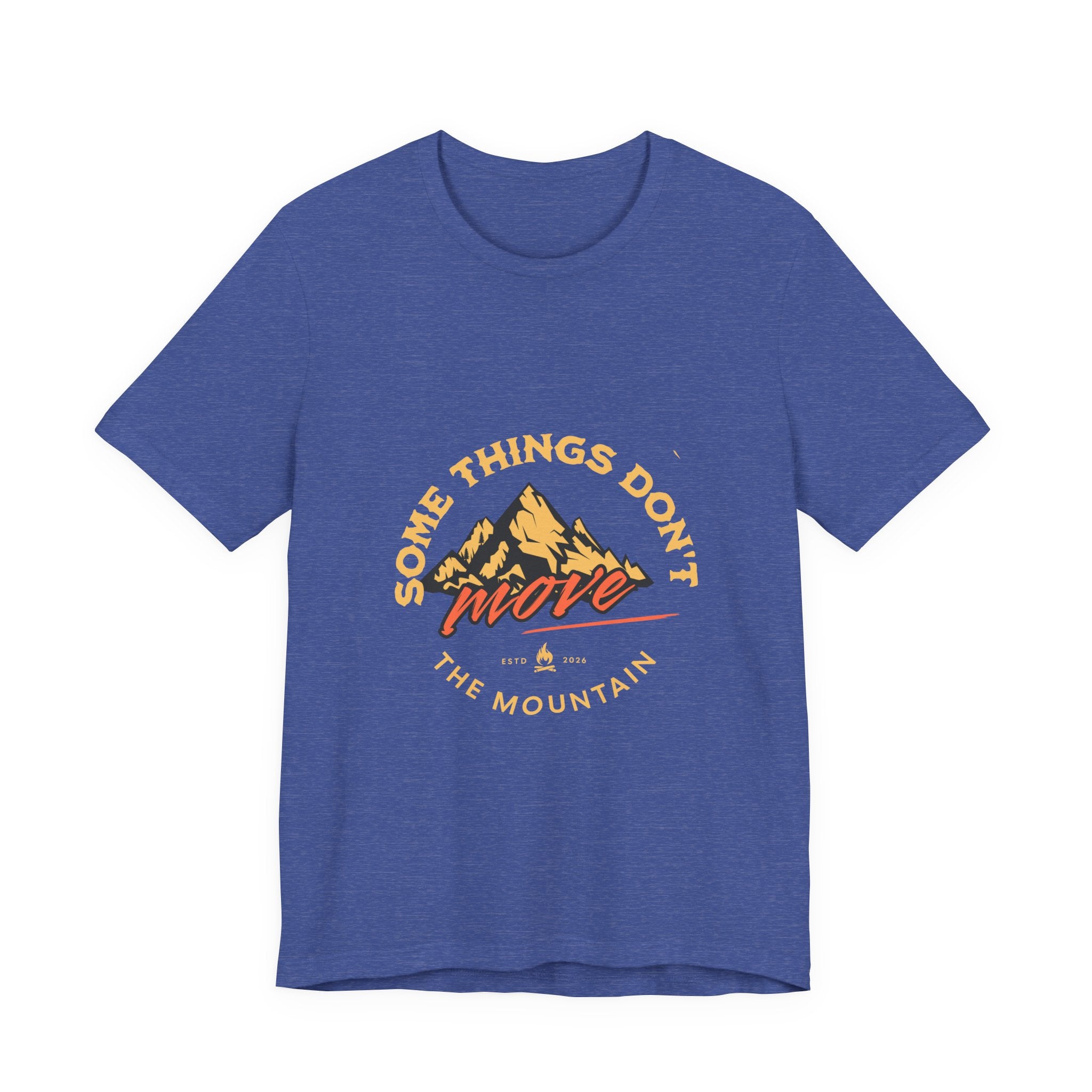 Some Things Don't Move | Men's Motivational Graphic The Nomad Anchor T-Shirt