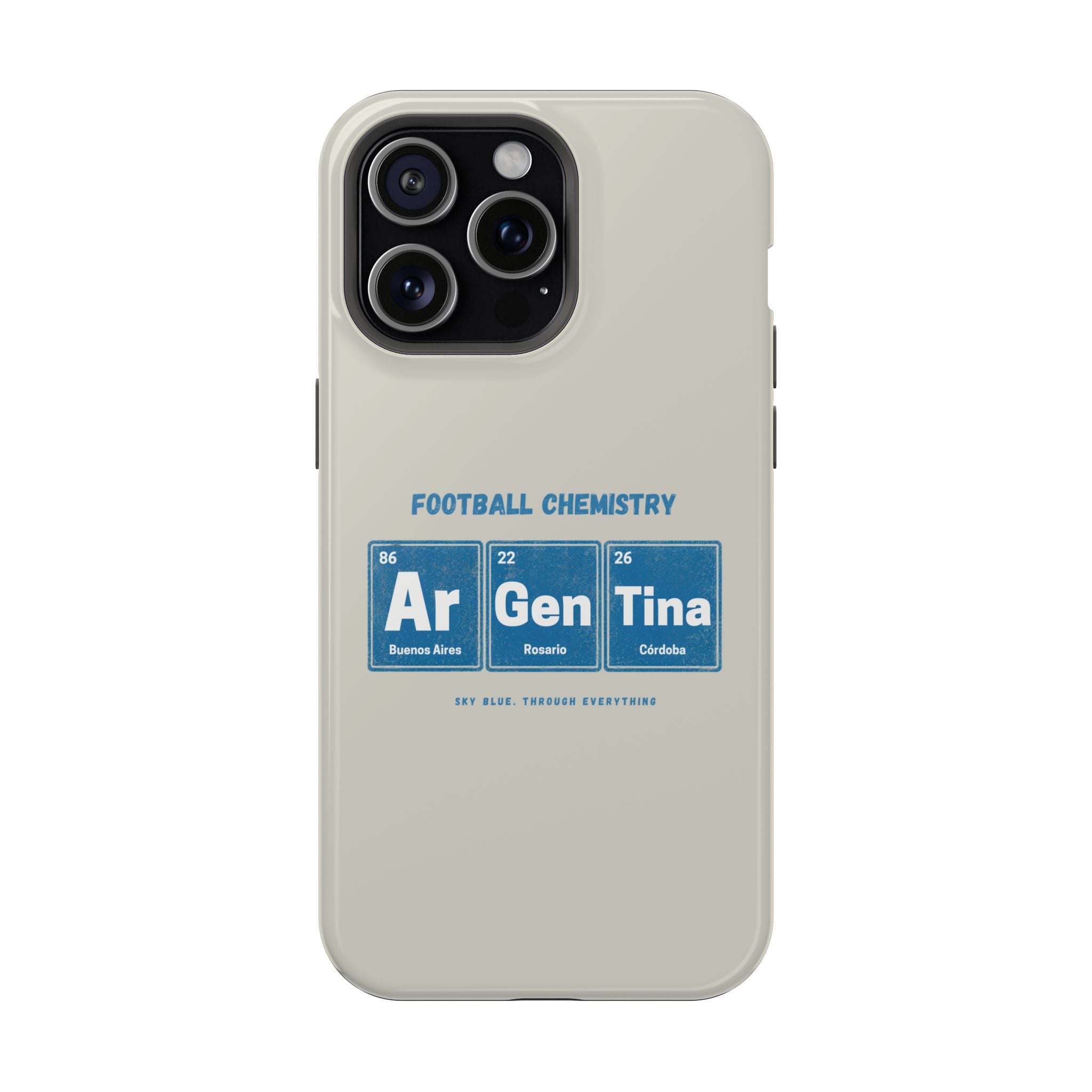 Argentina Football Phone Case | Born in blue and white.
