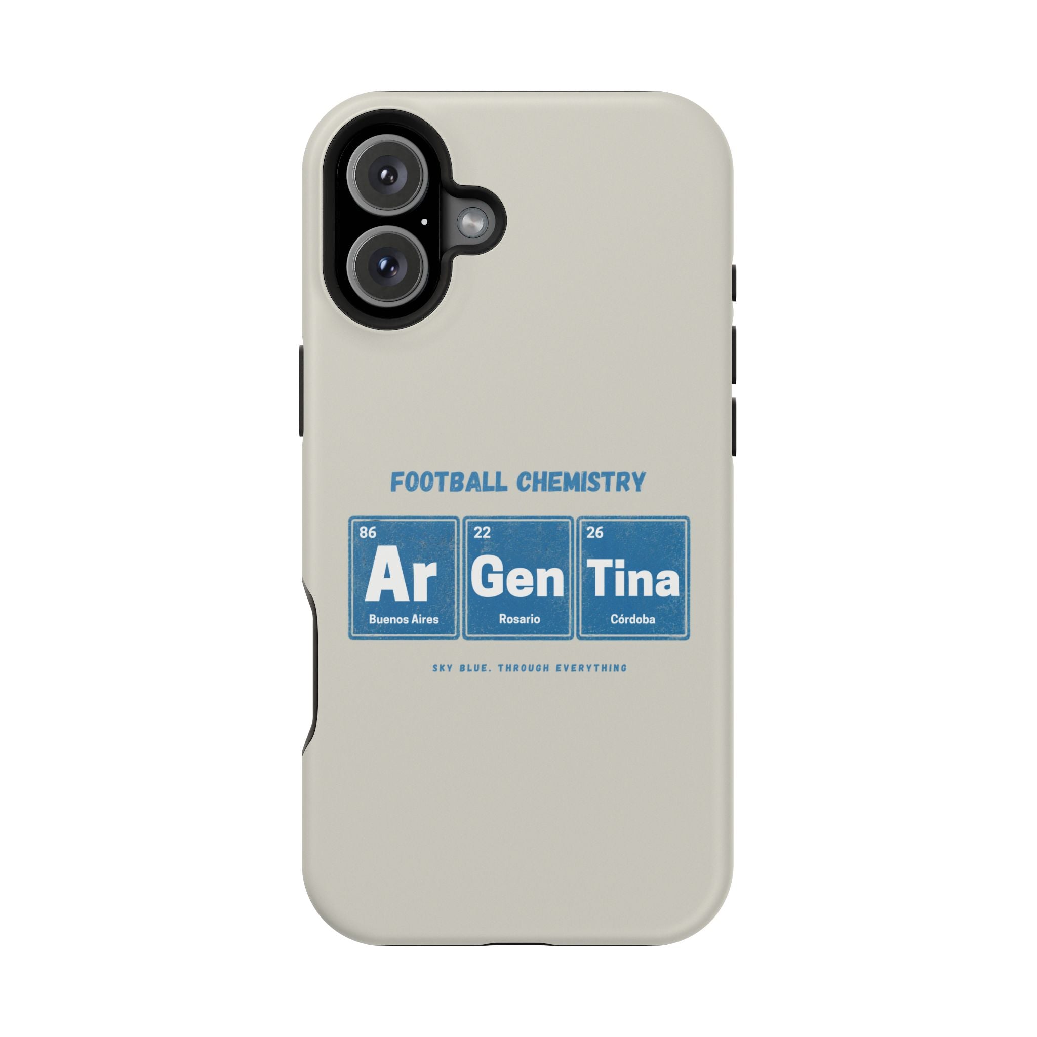 Argentina Football Phone Case | Born in blue and white.