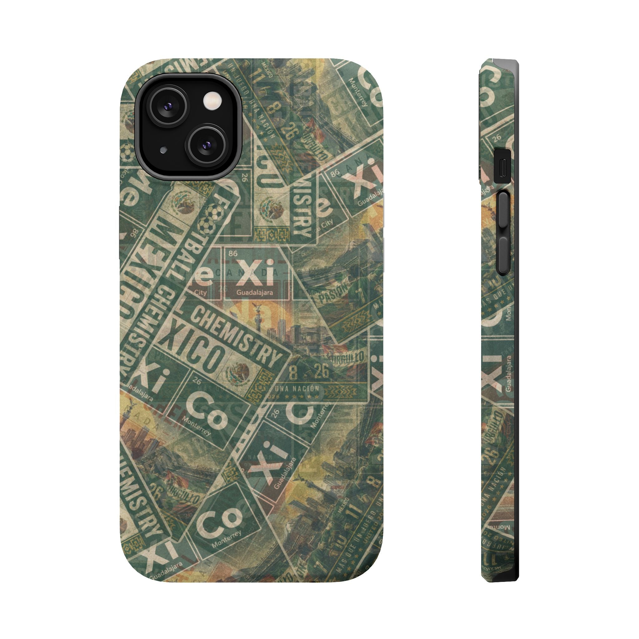 Mexico Football Phone Case | Green. Bonded loud.