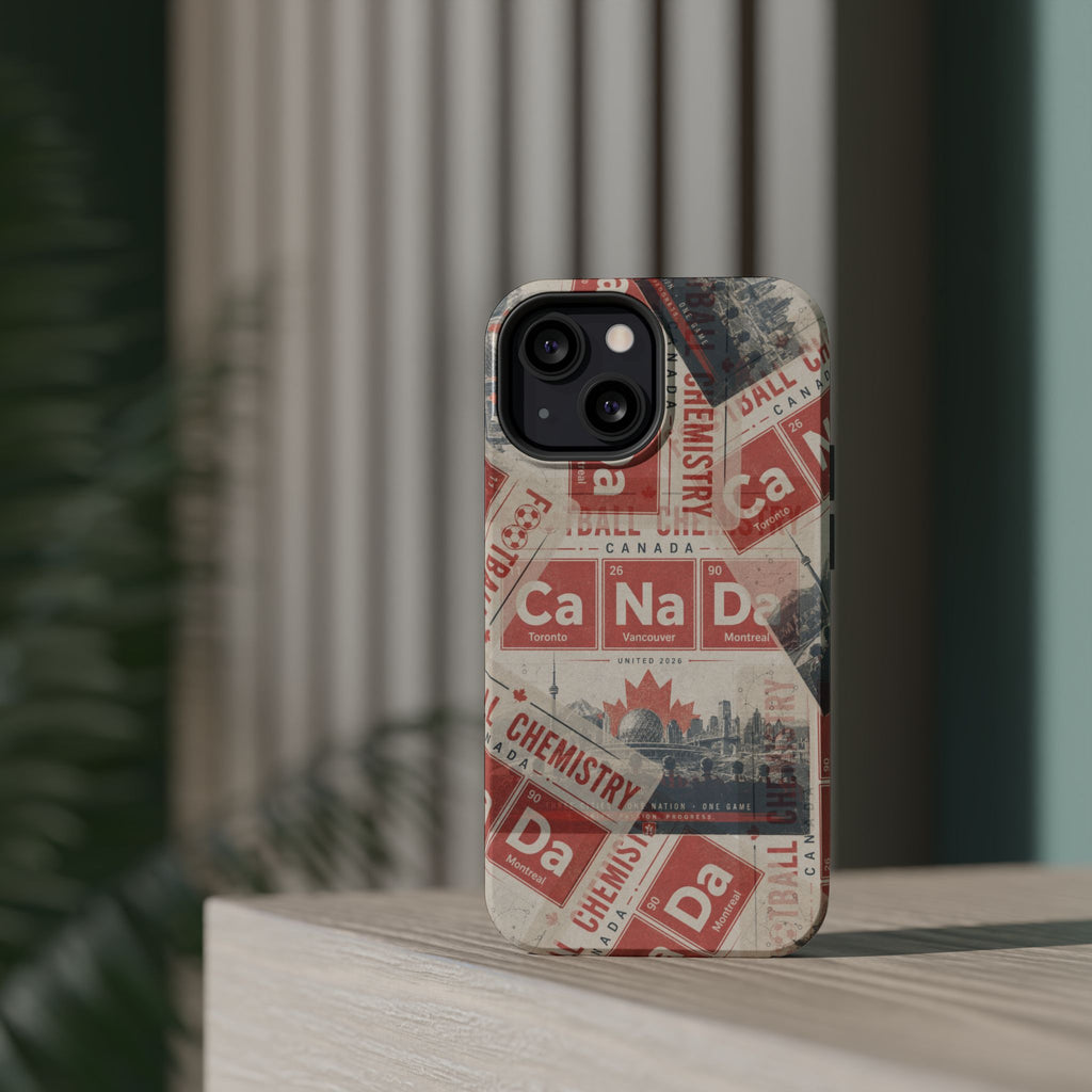 Canada Football Phone Case | Red. The base element.