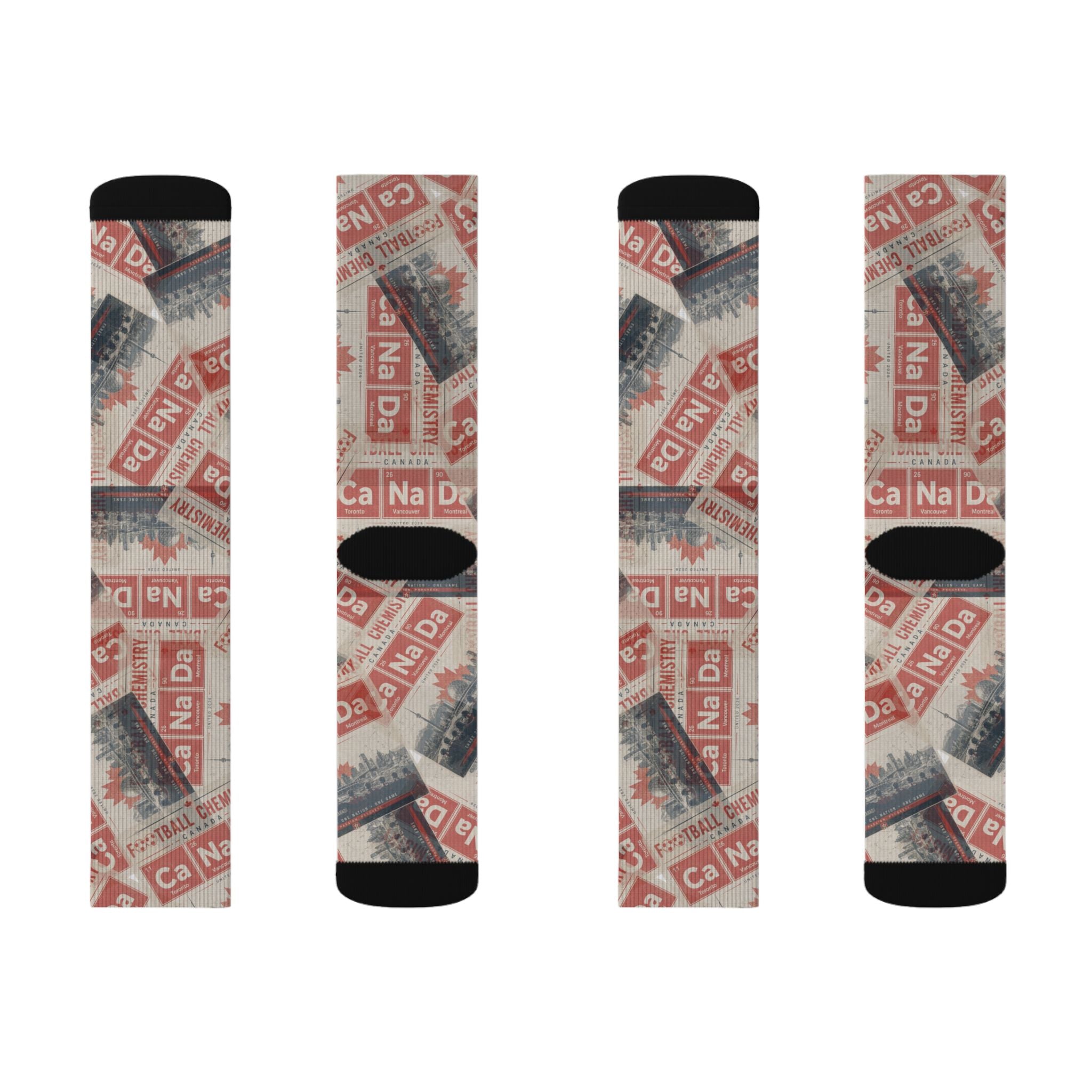 Canada Football Socks | Editorial Minimal Edition