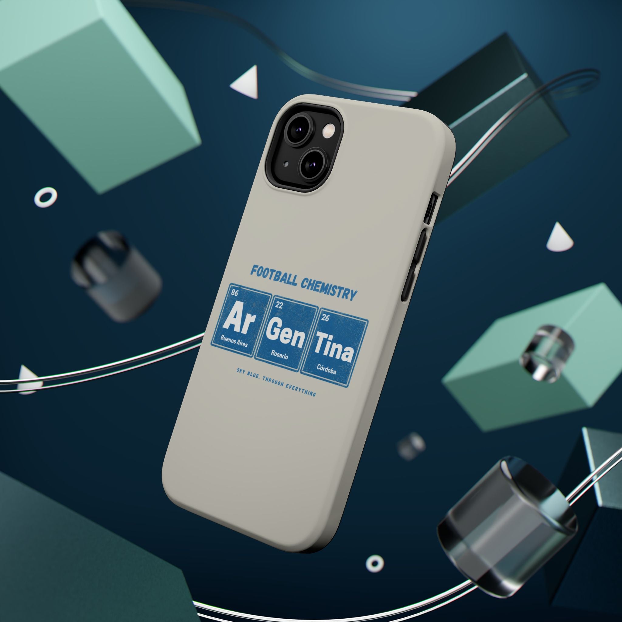 Argentina Football Phone Case | Born in blue and white.
