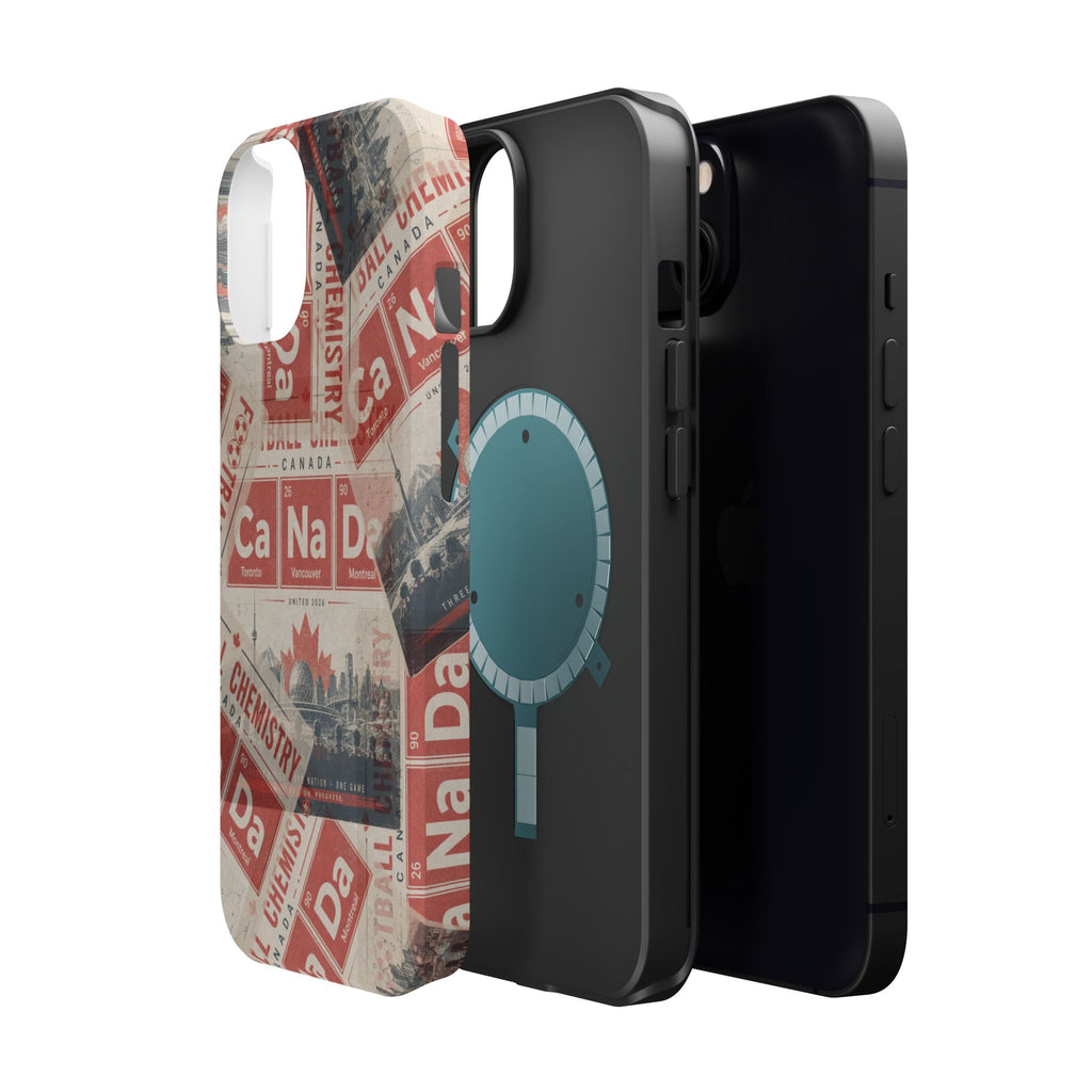 Canada Football Phone Case | Red. The base element.