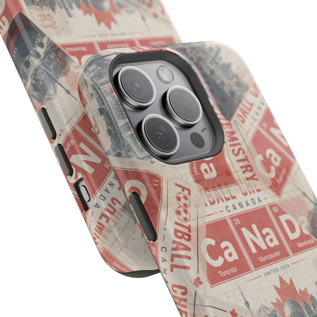 Canada Football Phone Case | Red. The base element.