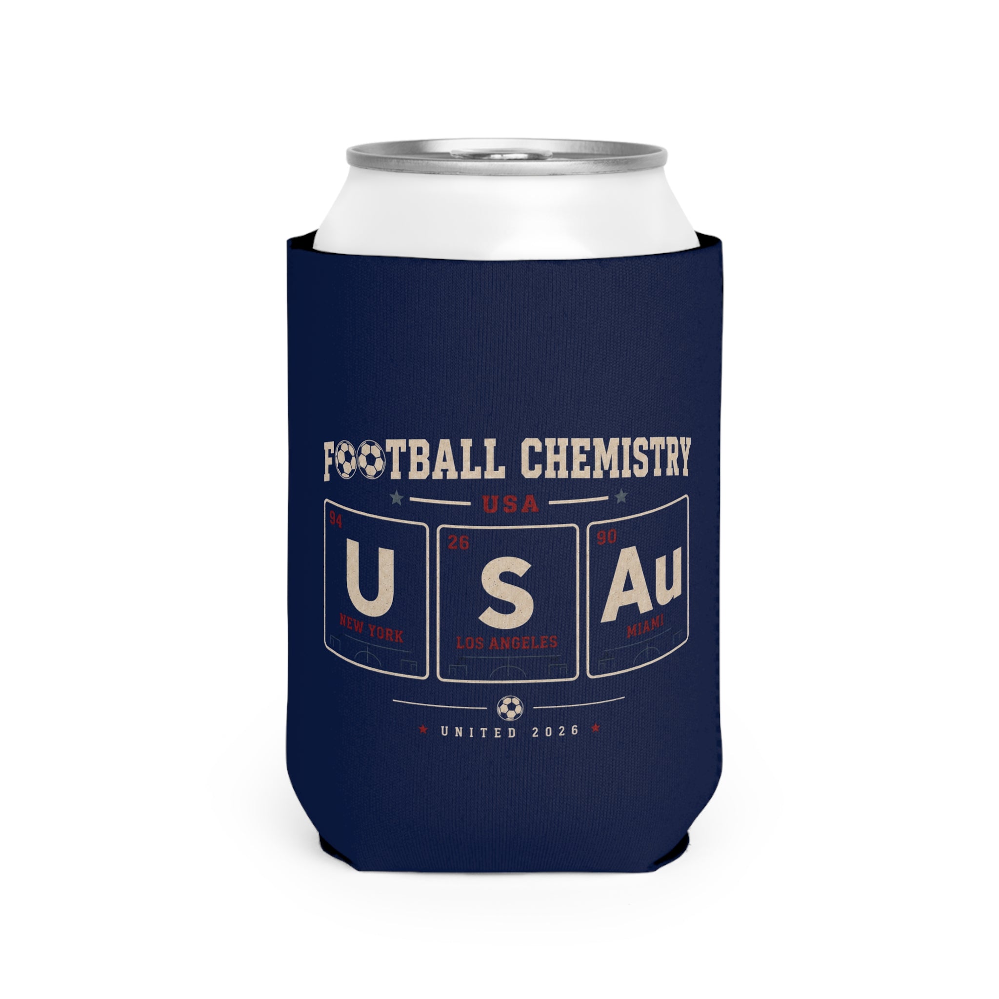 USA Football Can Holder | The world's coming. We're ready.