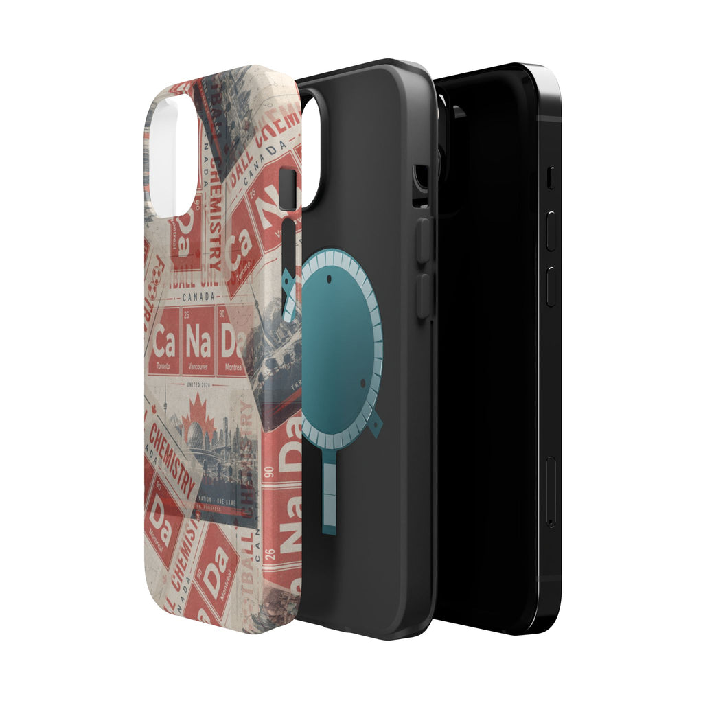 Canada Football Phone Case | Red. The base element.