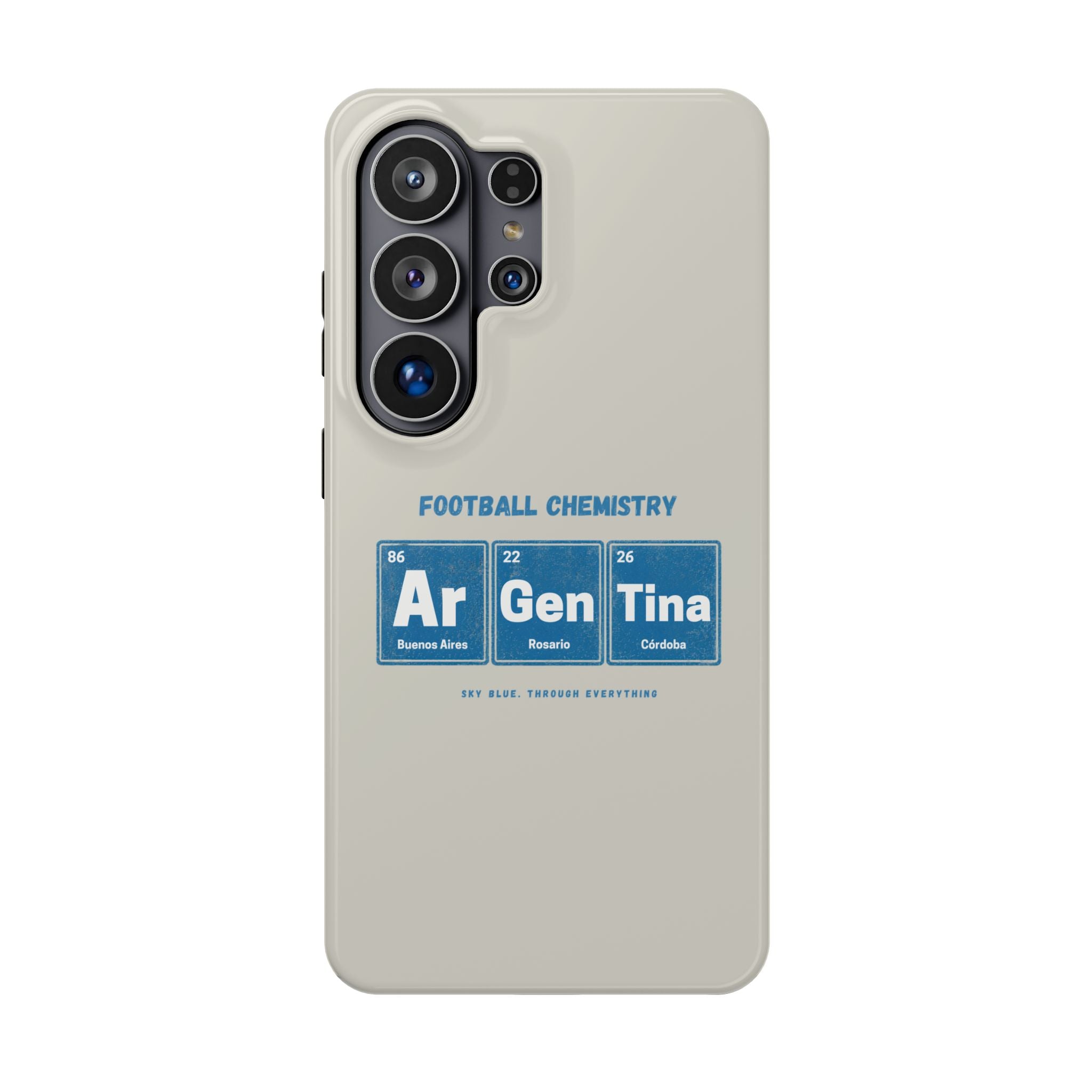 Argentina Football Phone Case | Born in blue and white.