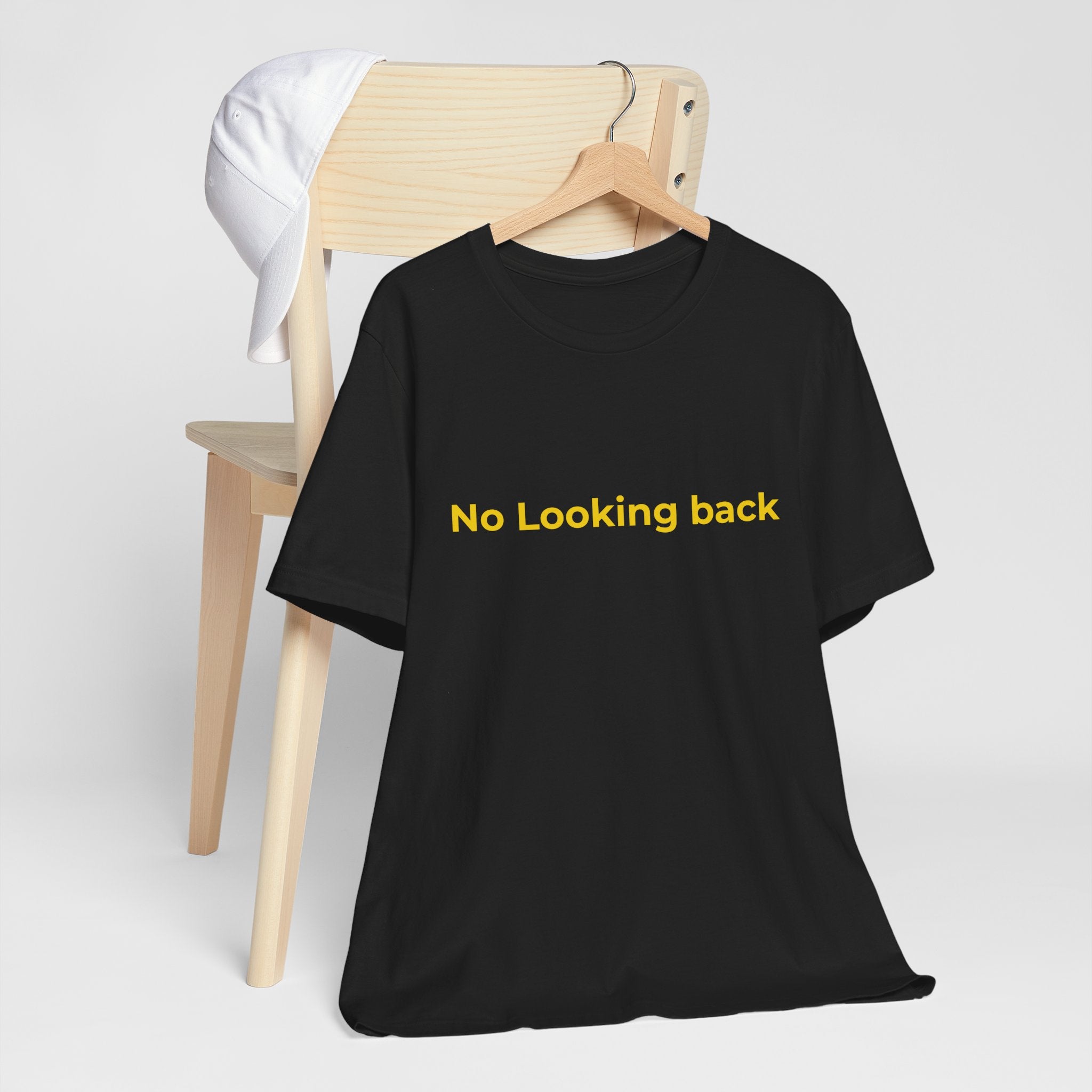 No looking back. There is only one direction | Men's Motivational T-Shirt